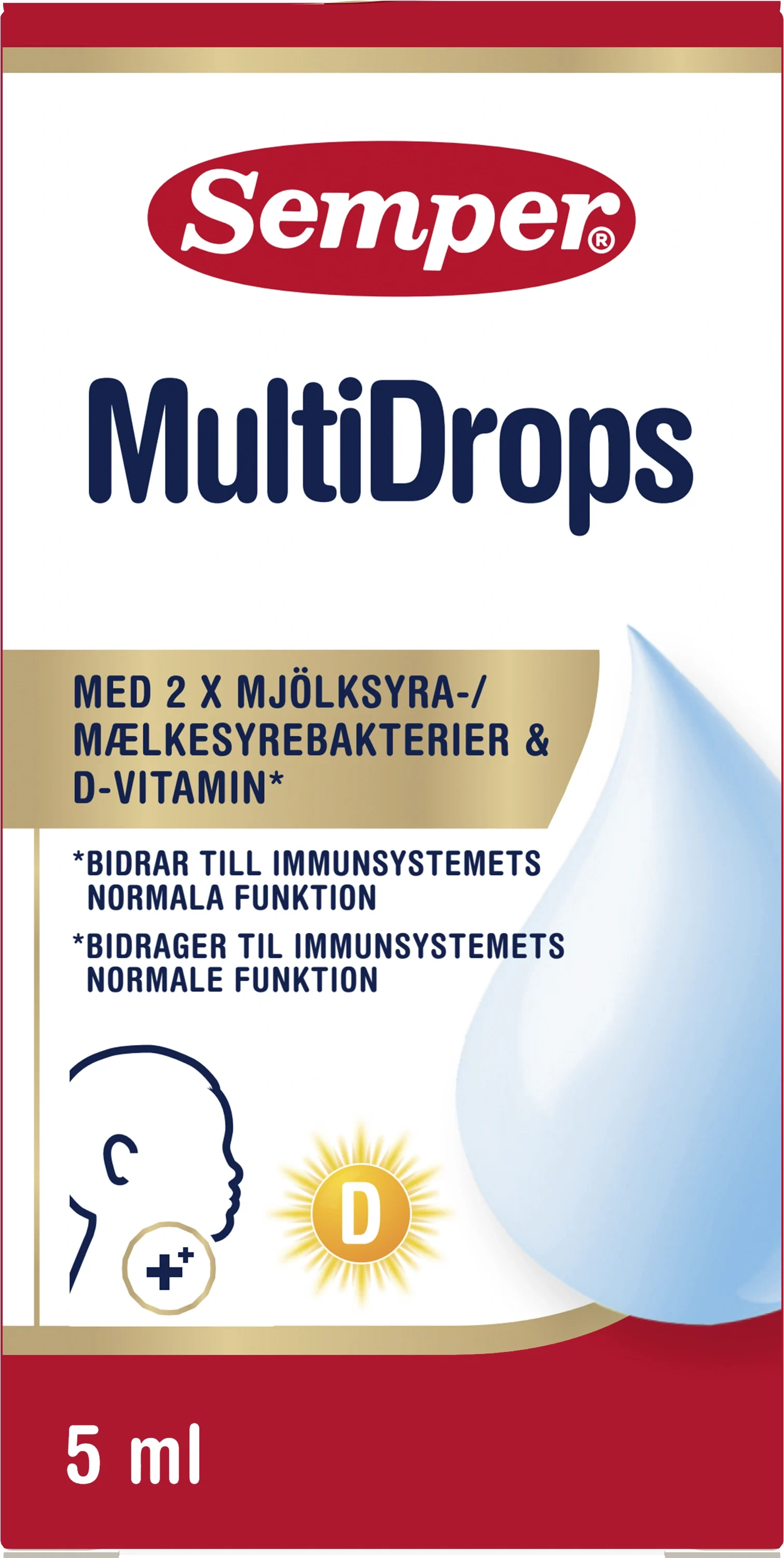 Semper Multi-drops 5 ml från Semper – köp hos Apotek Hjärtat