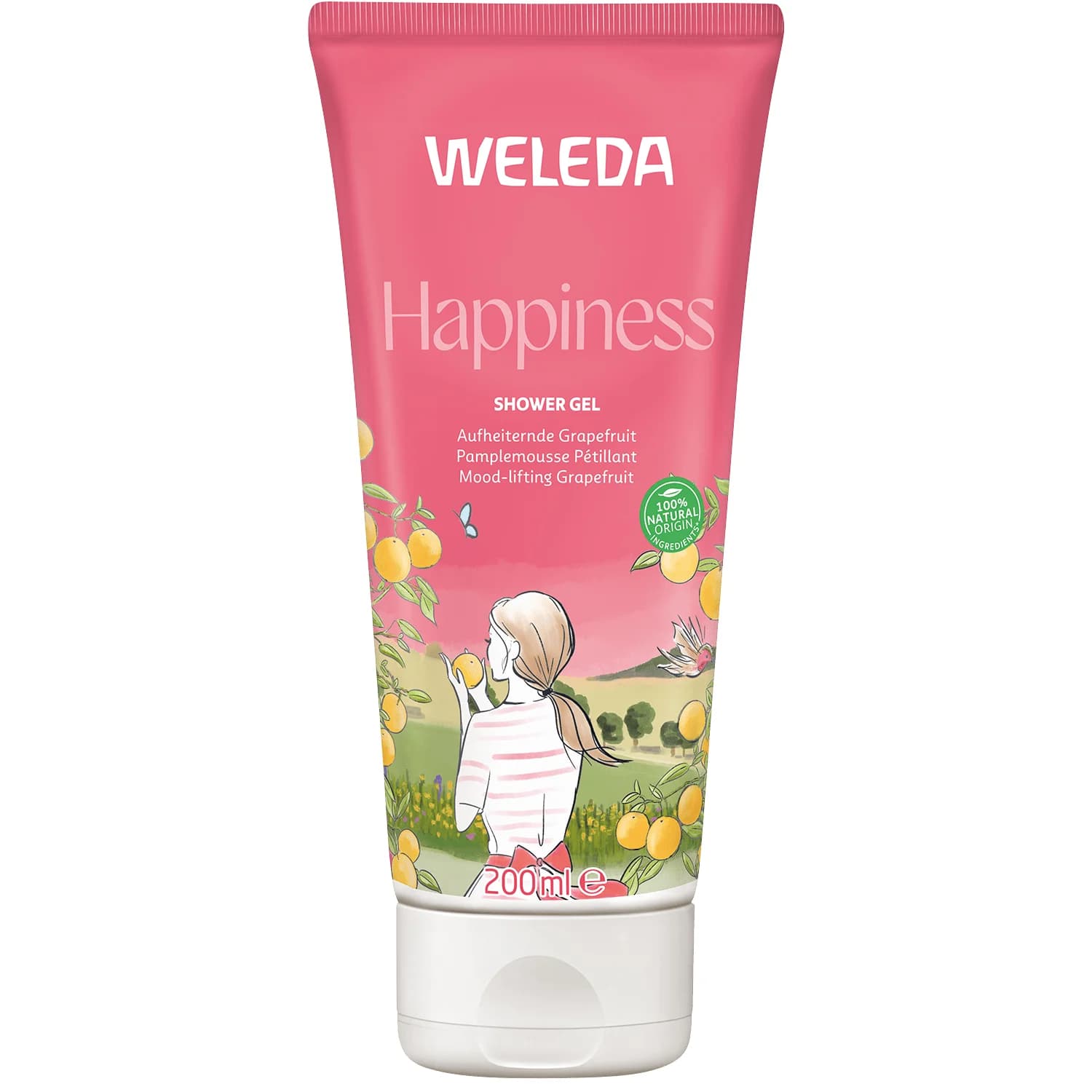 Weleda Happiness Shower Gel Grapefruit 200 ml från Weleda - köp hos Apotek Hjärtat