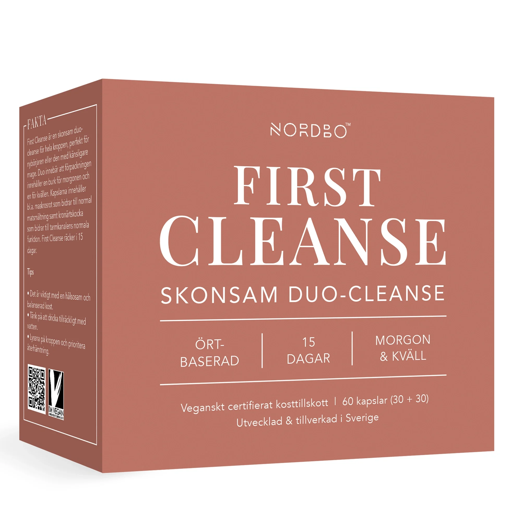 Nordbo First Cleanse 60 kapslar från Nordbo – köp hos Apotek Hjärtat