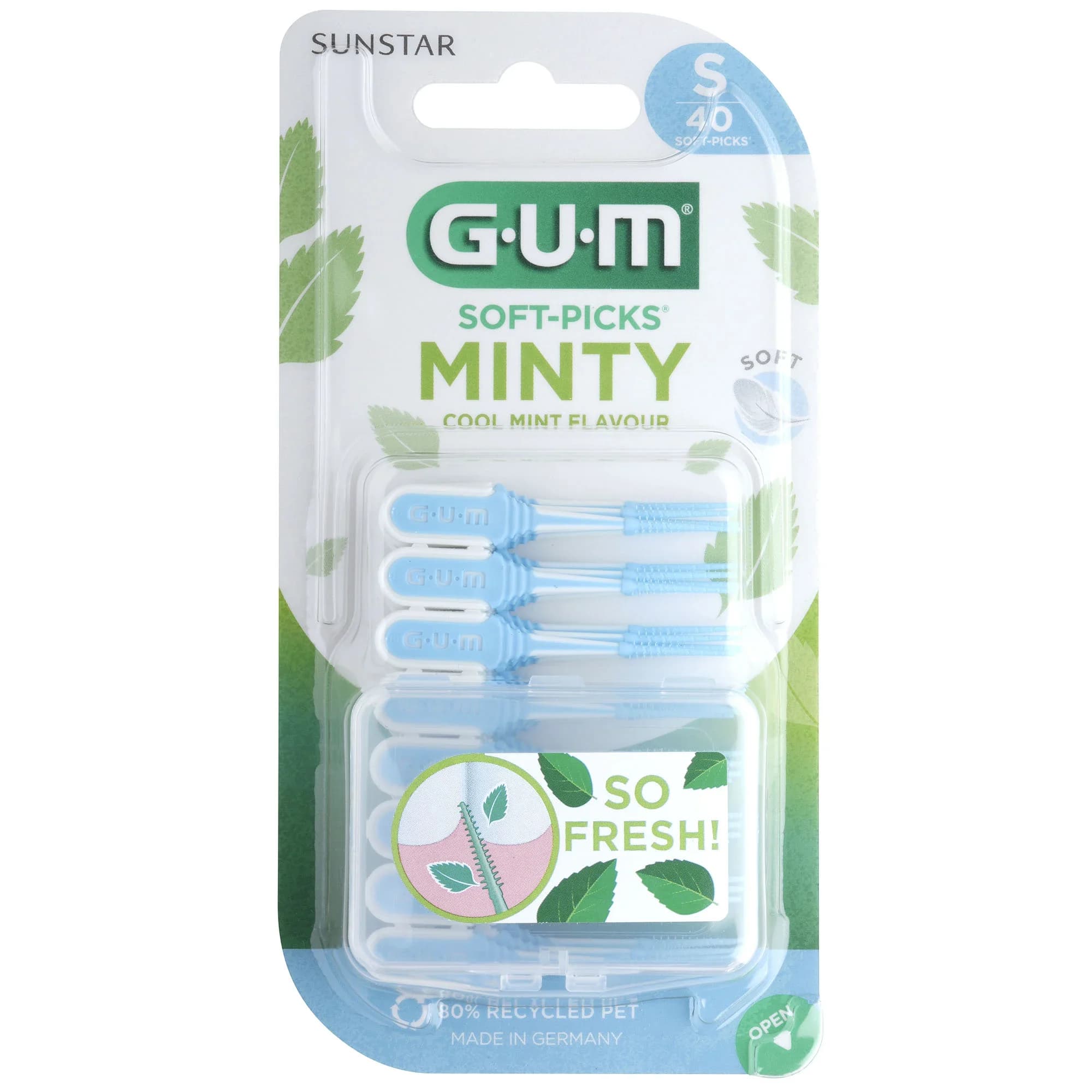 GUM SOFT-PICKS MINTY Small 40st från GUM – köp hos Apotek Hjärtat