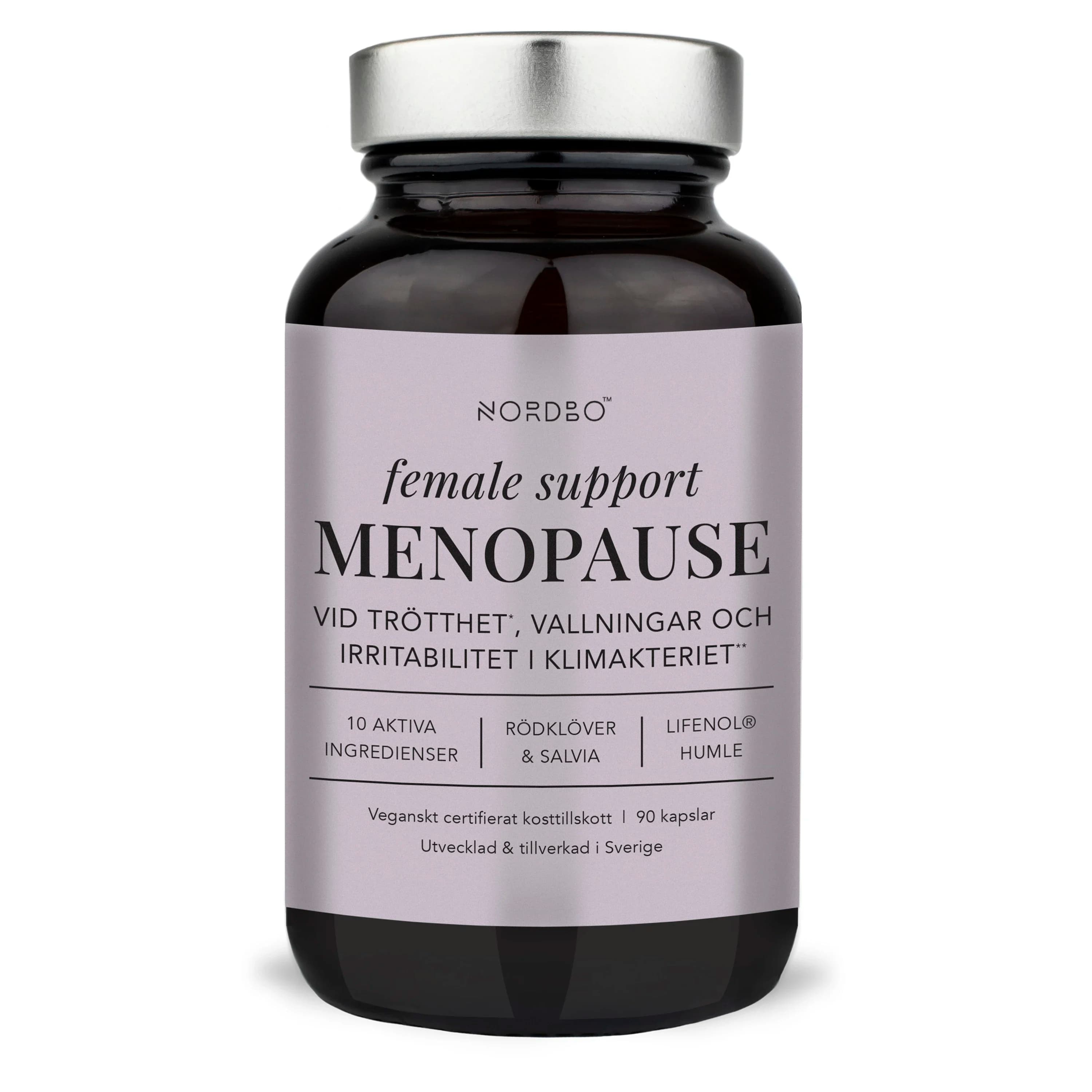 Nordbo Female Support Menopause 90 kapslar från Nordbo – köp hos Apotek Hjärtat