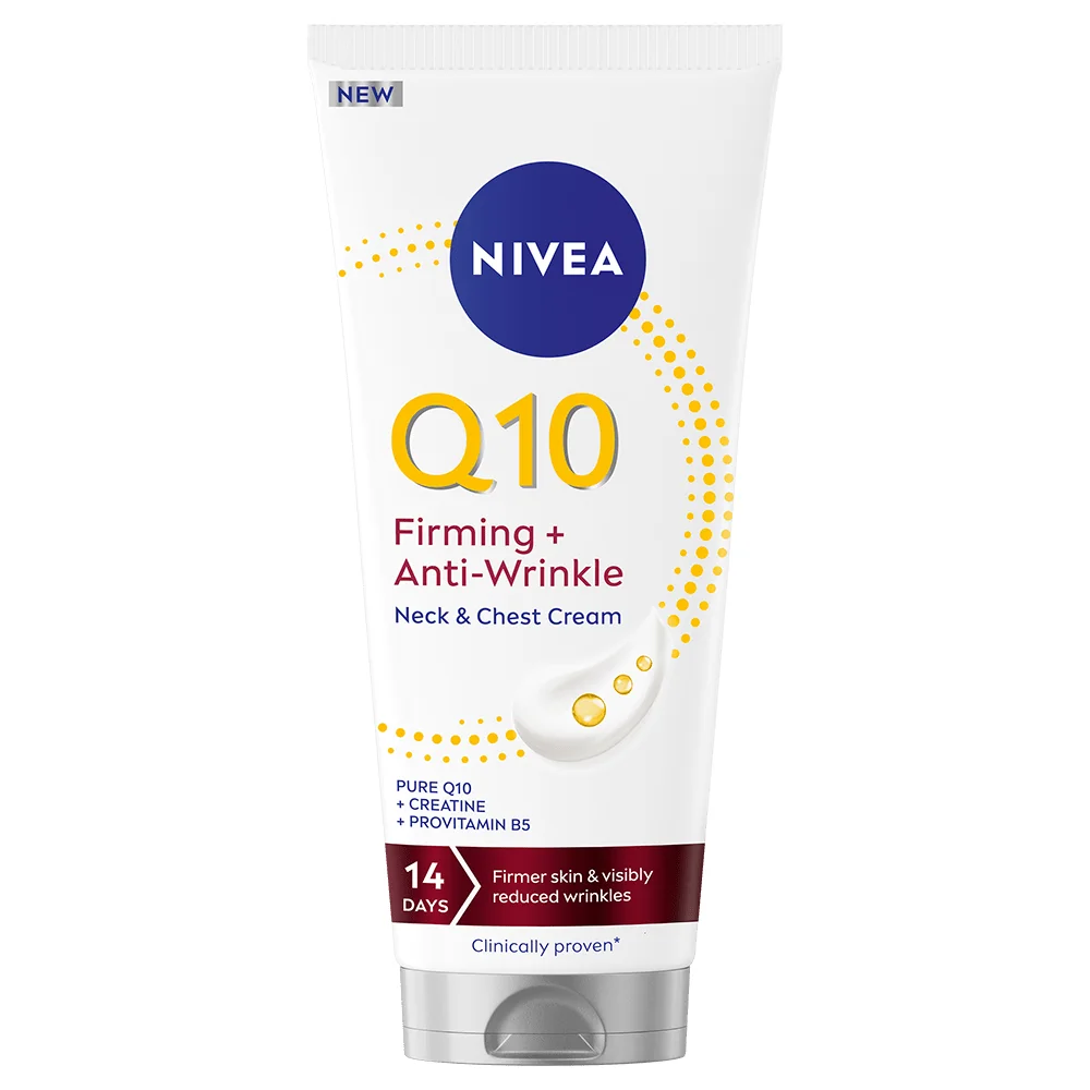 Nivea Q10 Firming+ Anti-wrinkle Neck & Chest Cream 200 ml från Nivea - köp hos Apotek Hjärtat