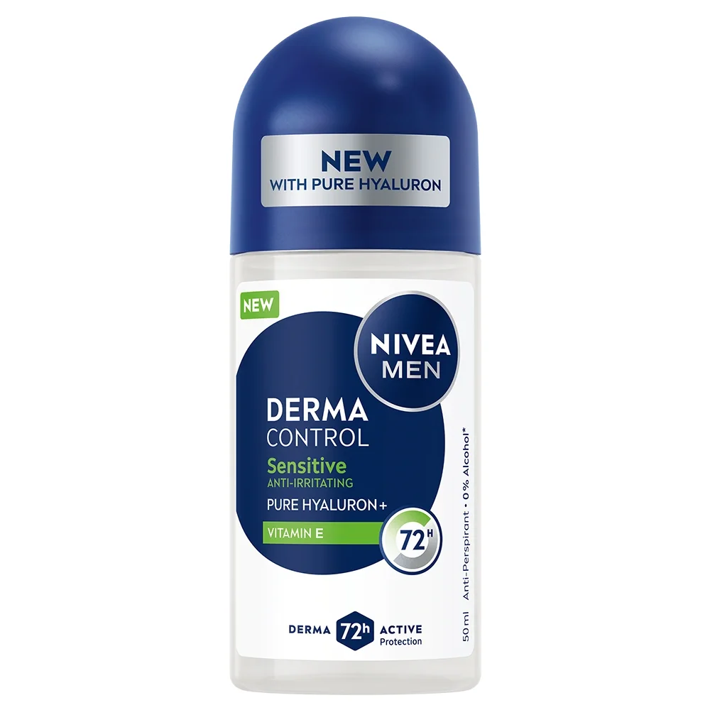 Nivea Men Derma Control Sensitive Roll On 50 ml från Nivea - köp hos Apotek Hjärtat
