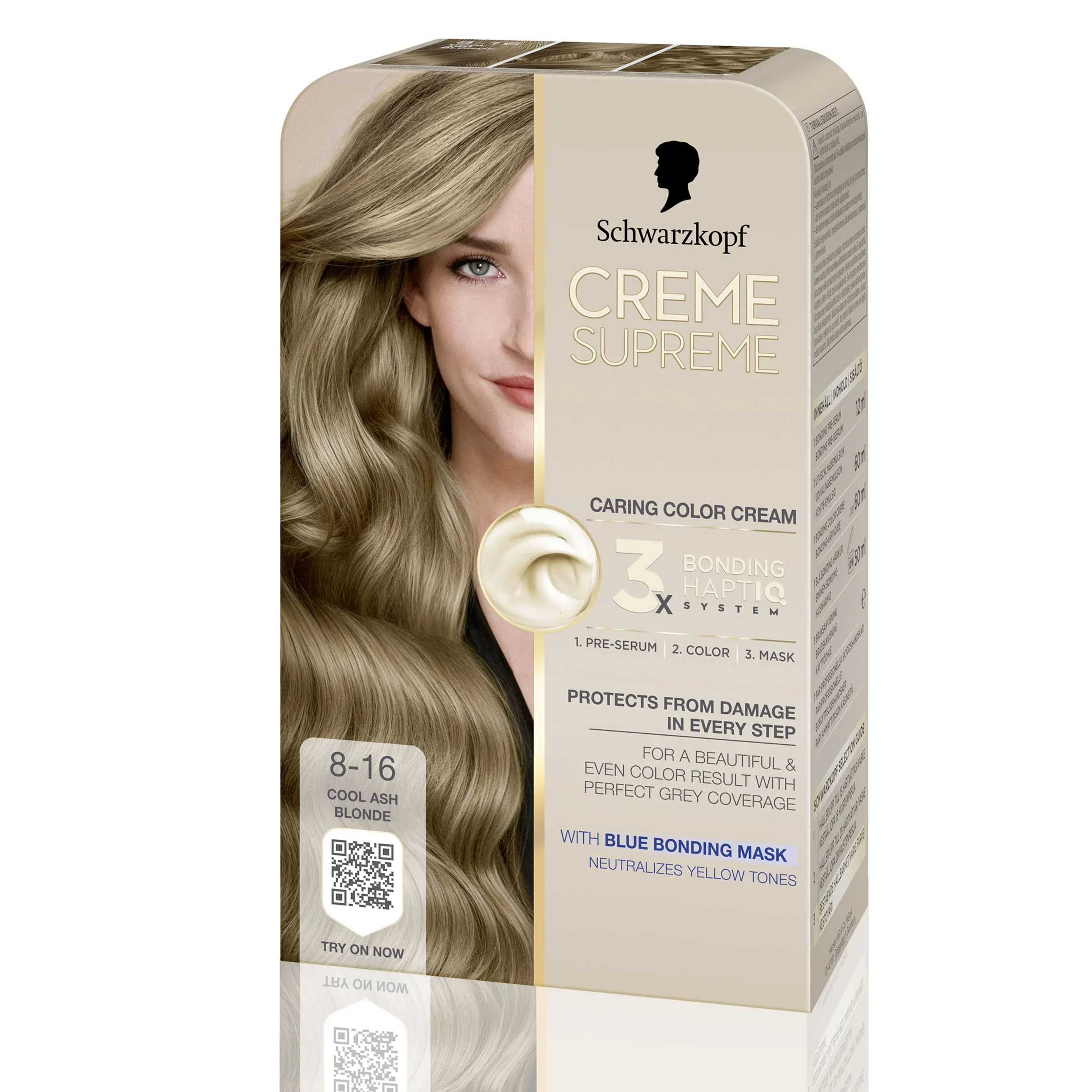 Schwarzkopf Creme Supreme 8-16 Cool Ash Blonde från Schwarzkopf – köp hos Apotek Hjärtat