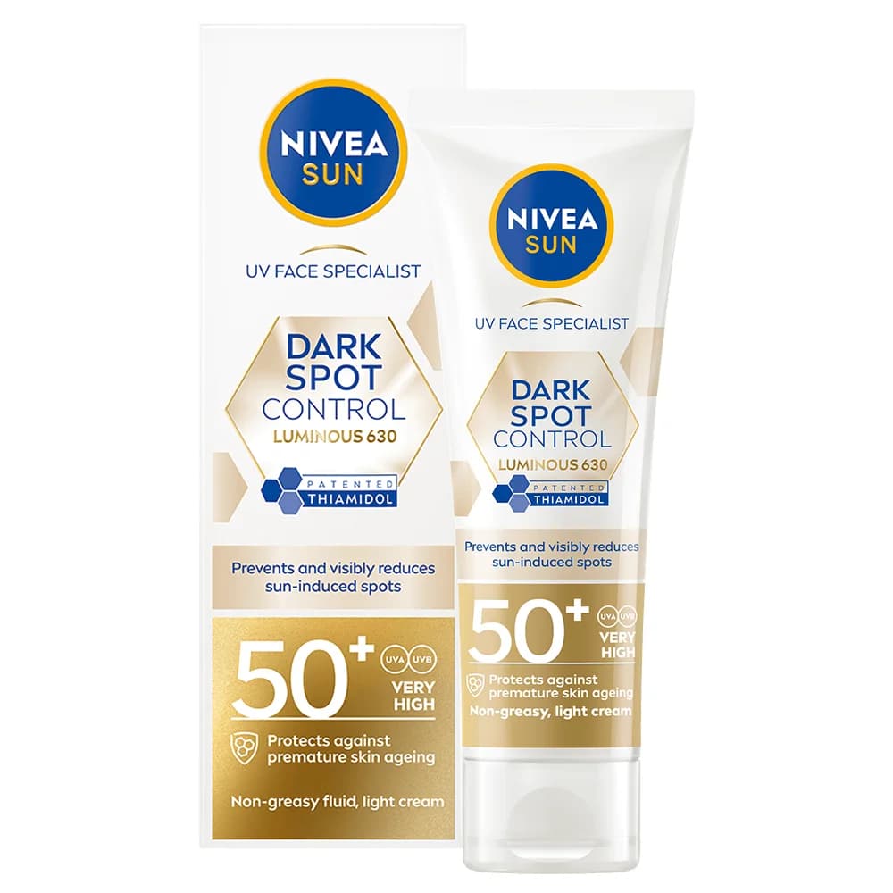 Nivea Sun UV Face Luminous 630 Dark Spot Control SPF 50+, 40 ml från Nivea – köp hos Apotek Hjärtat