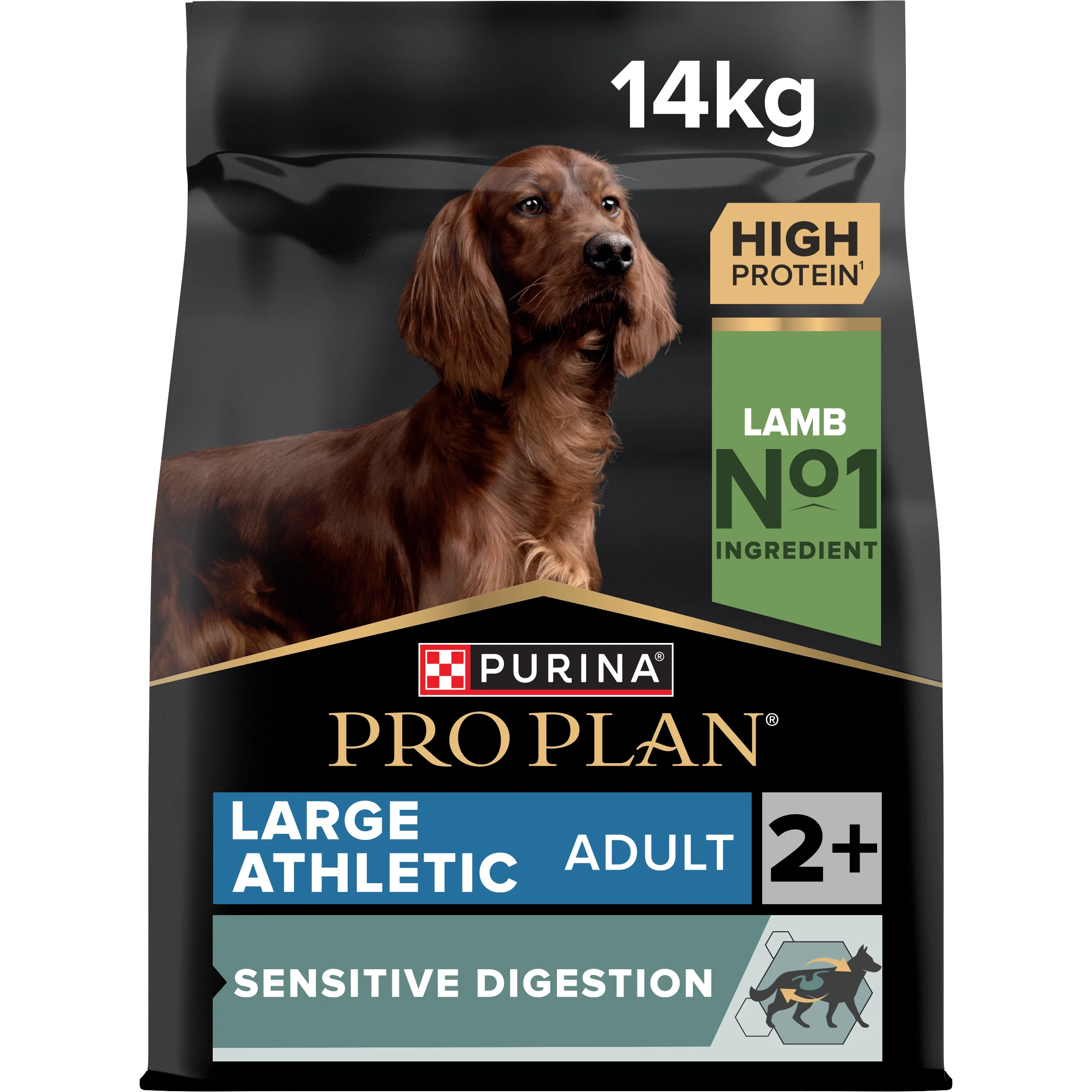 PURINA PRO PLAN Large Athletic Adult Sensitive Digestion Lamm Torrfoder Hund 14kg från Purina Pro Plan – köp hos Apotek Hjärtat