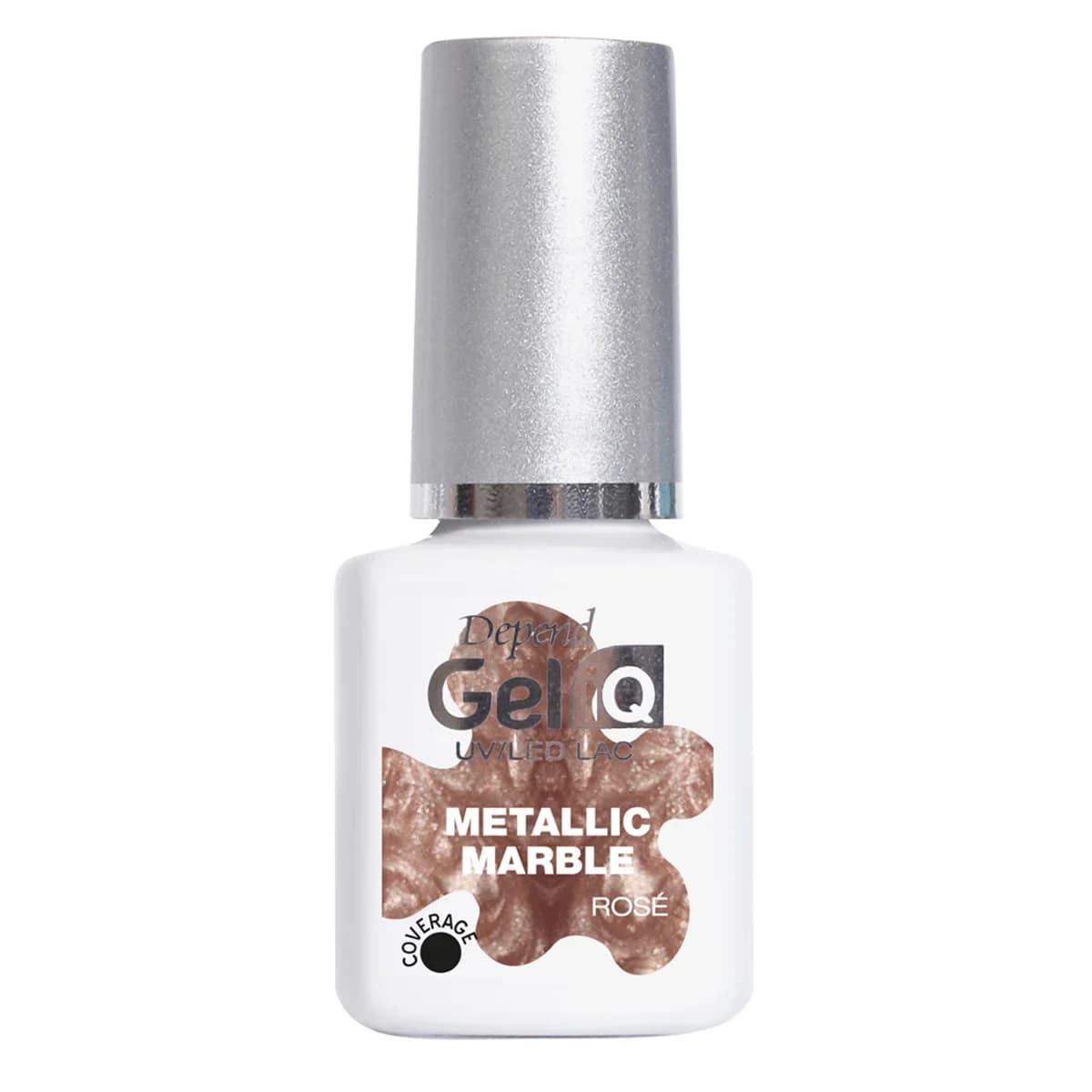 Depend Gel iQ Metallic Marble 5 ml Rosé från Depend – köp hos Apotek Hjärtat