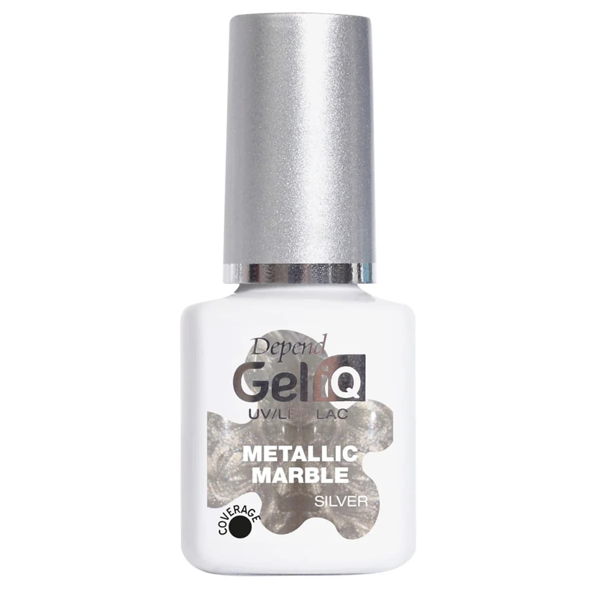 Depend Gel iQ Metallic Marble 5 ml Silver från Depend – köp hos Apotek Hjärtat