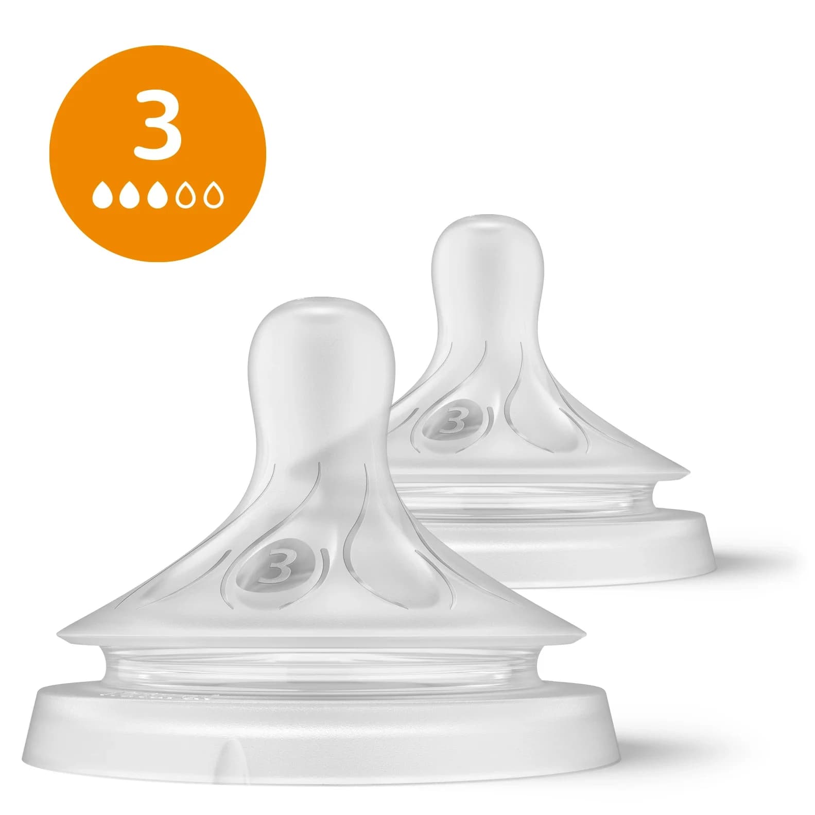 Philips Avent Natural Response Dinapp flöde 3 2-pack från Philips Avent – köp hos Apotek Hjärtat