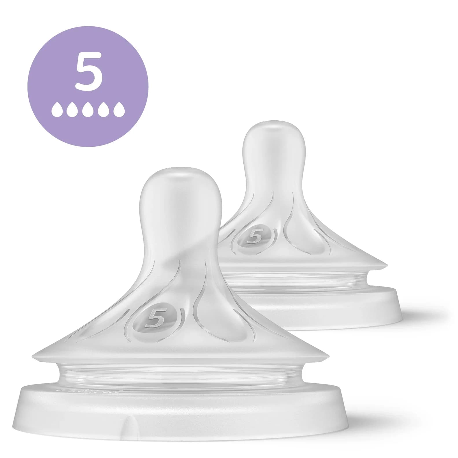 Philips Avent Natural Response Dinapp flöde 5 2-pack från Philips Avent – köp hos Apotek Hjärtat