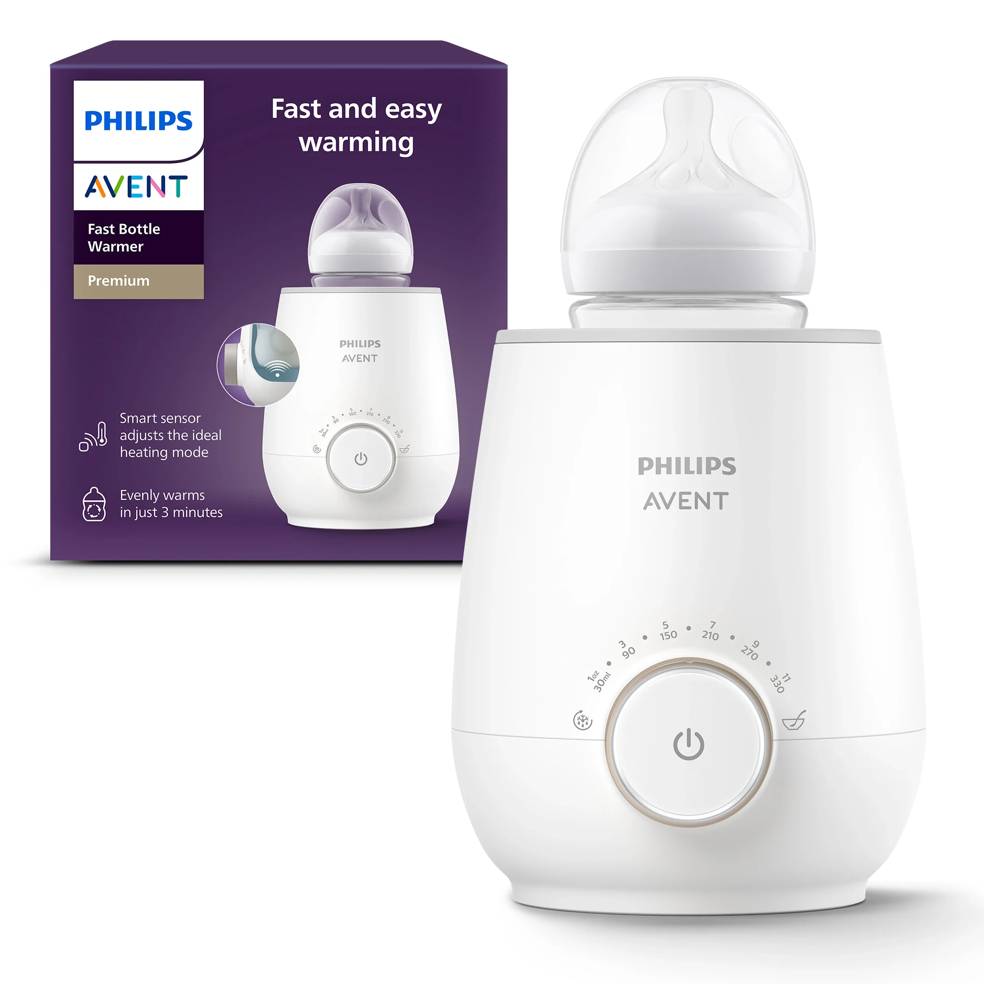 Philips Avent SCF358/00 Flaskvärmare från Philips Avent – köp hos Apotek Hjärtat