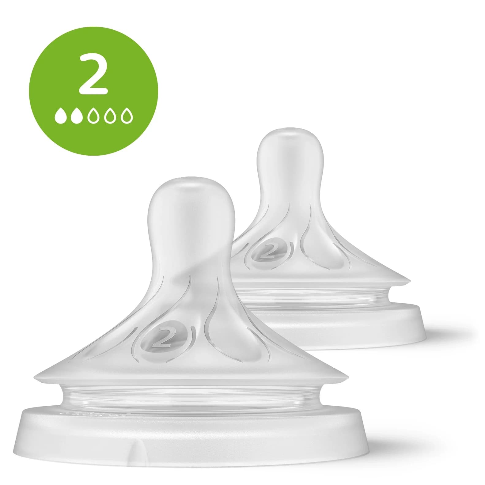 Philips Avent Natural Response Dinapp flöde 2 2-pack från Philips Avent – köp hos Apotek Hjärtat