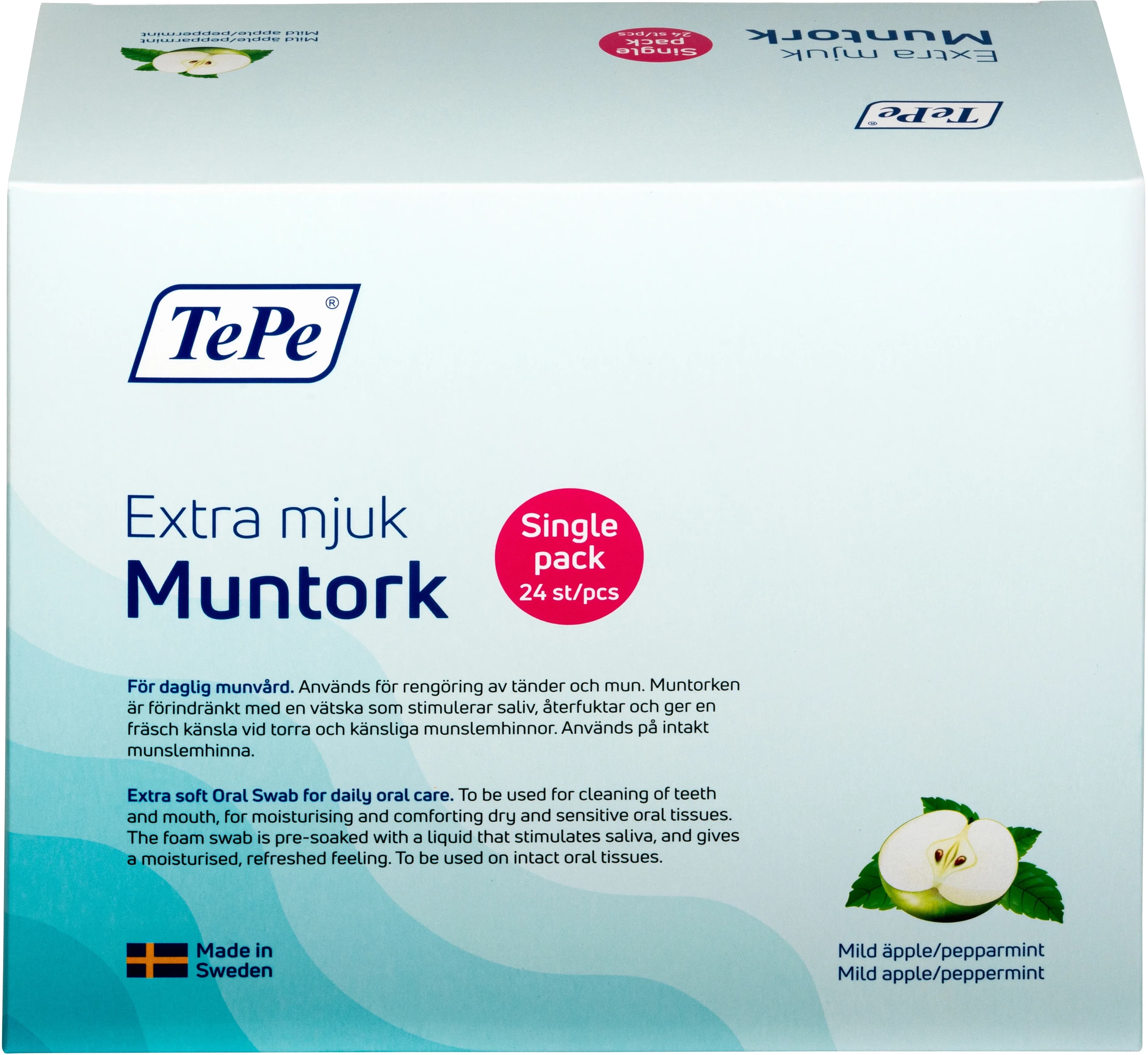 TePe Salivstimulerande Muntork Extra Mjuk 24 st från TePe – köp hos Apotek Hjärtat