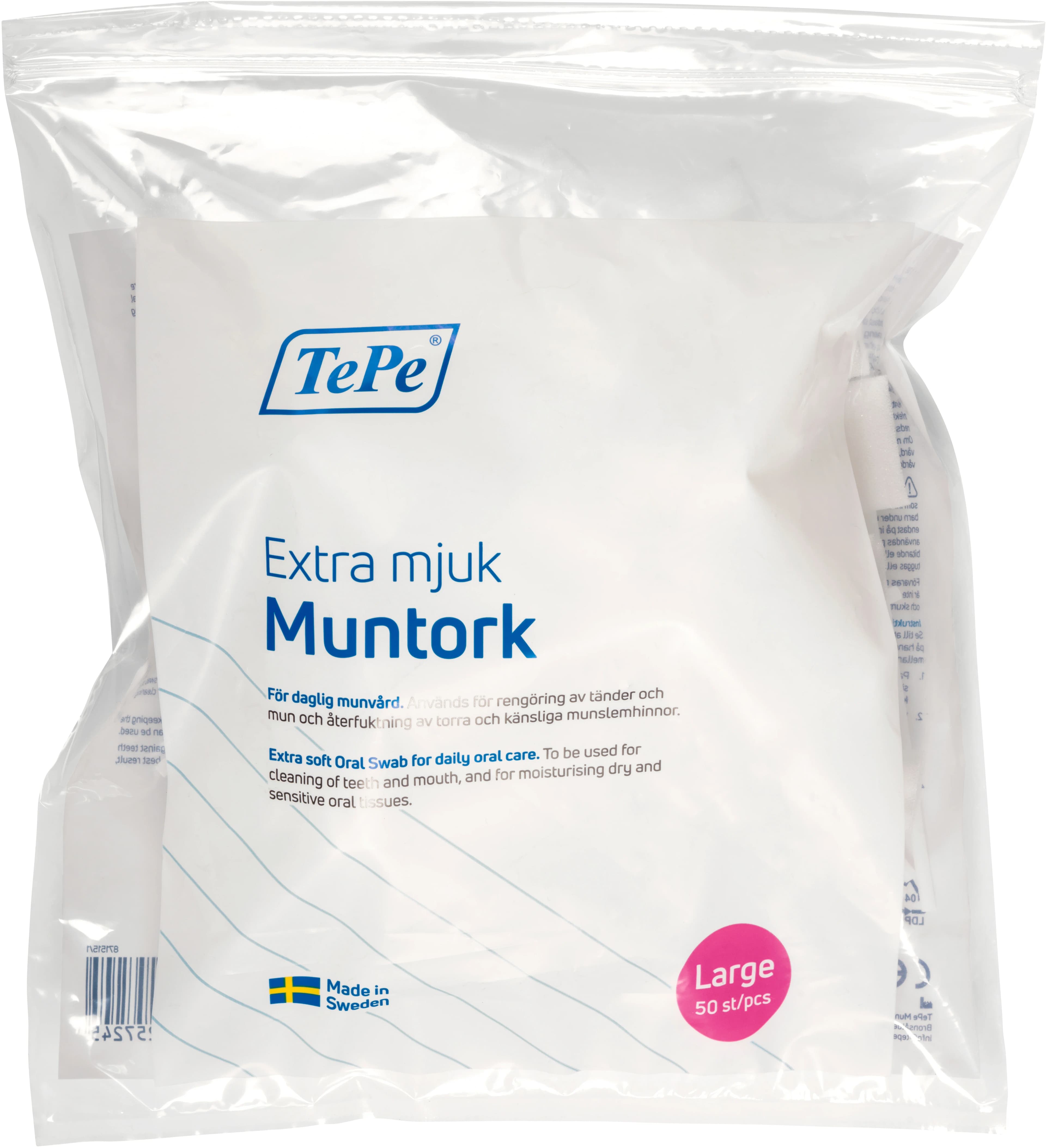 TePe Extra Mjuk Muntork Large 50 st från TePe – köp hos Apotek Hjärtat