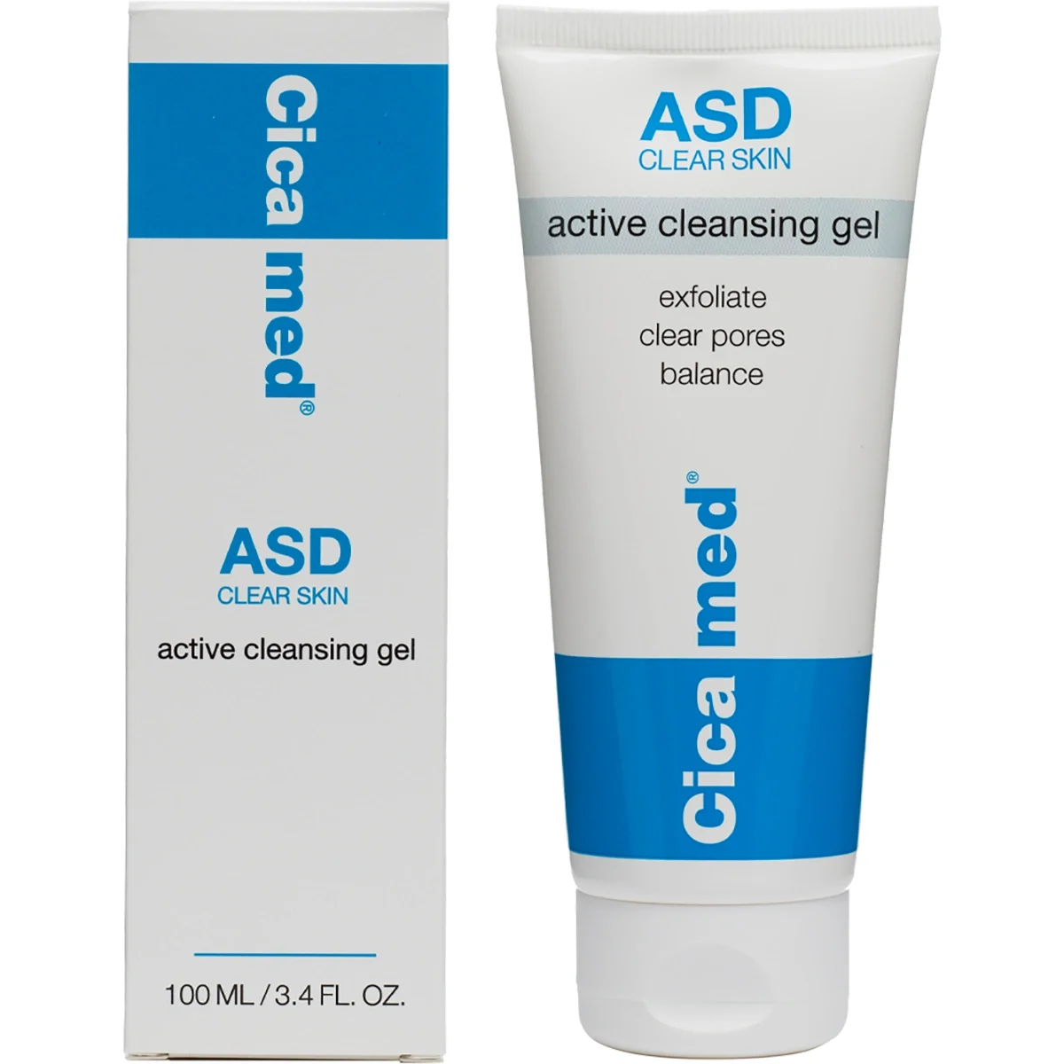Cicamed Medical Science ASD Clear Skin Active Cleansing Gel 100 ml från Cicamed – köp hos Apotek Hjärtat