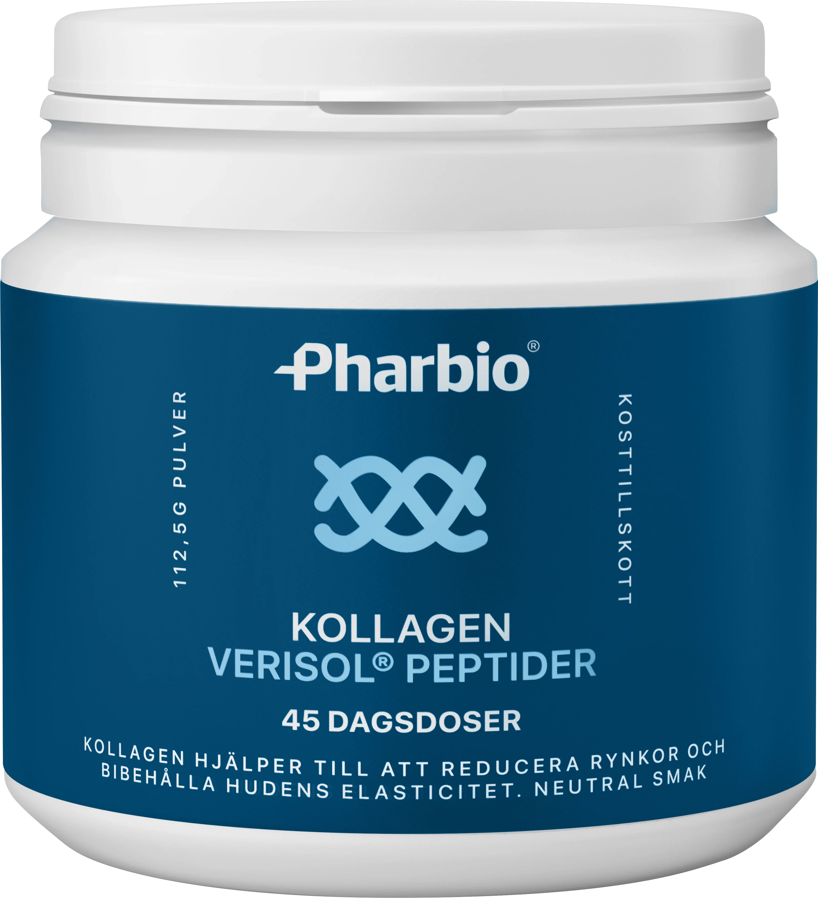 Pharbio Kollagen Verisol® Peptider Pulver 112,5 g från Pharbio – köp hos Apotek Hjärtat