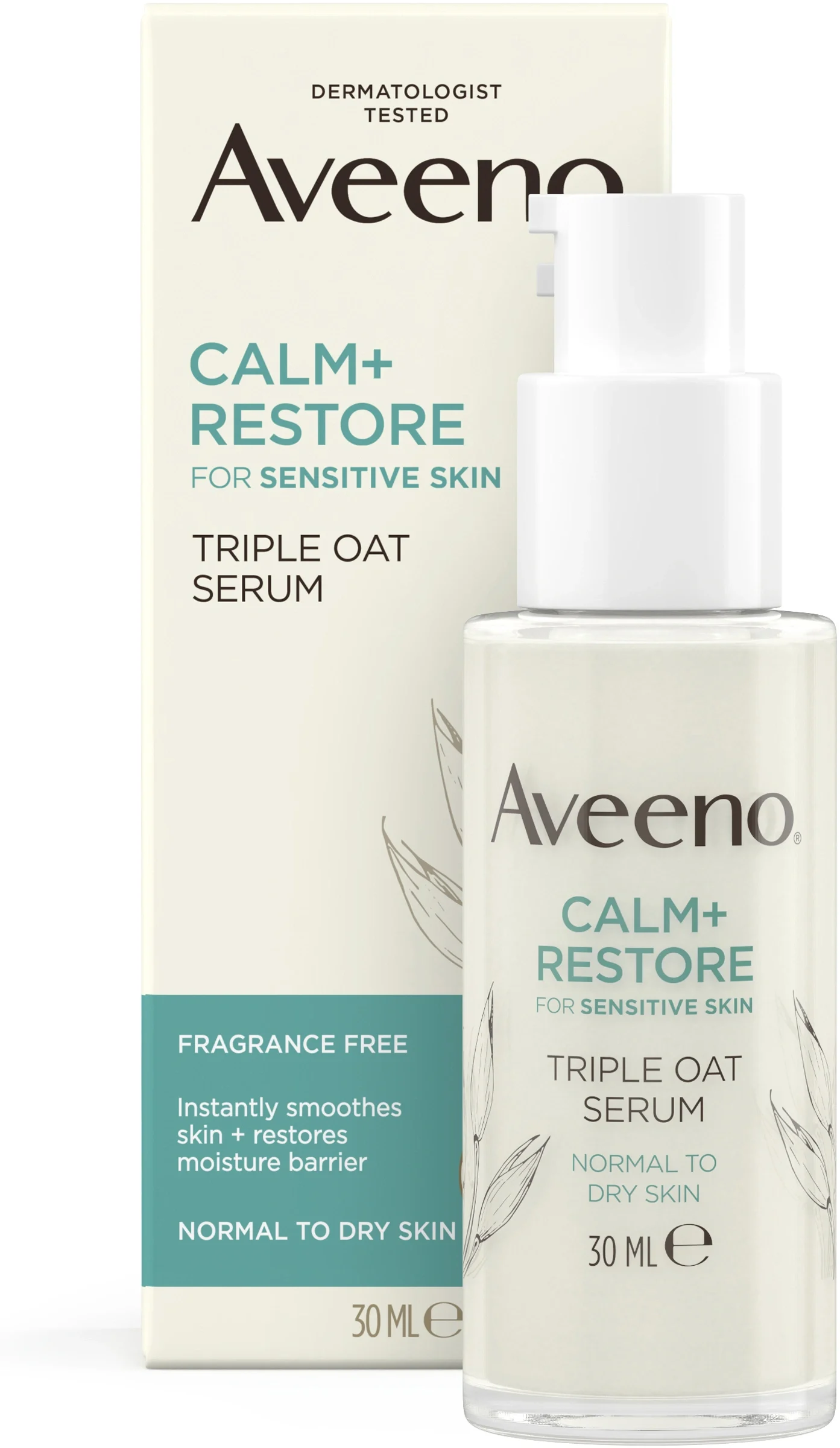 Aveeno CALM+RESTORE® Triple Oat Serum 30 ml från Aveeno – köp hos Apotek Hjärtat