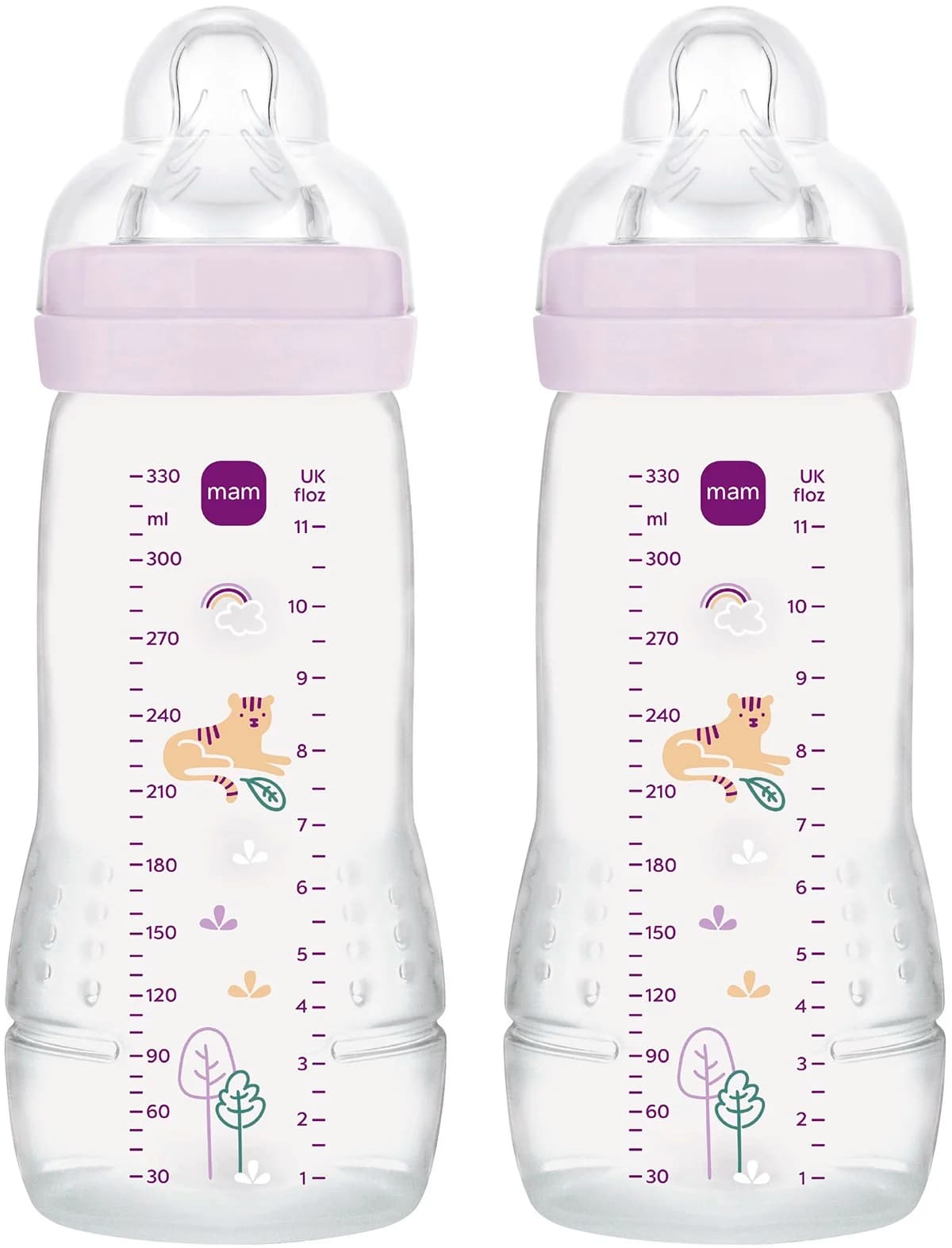 MAM Easy Active Pink 330 ml 2-pack från MAM – köp hos Apotek Hjärtat