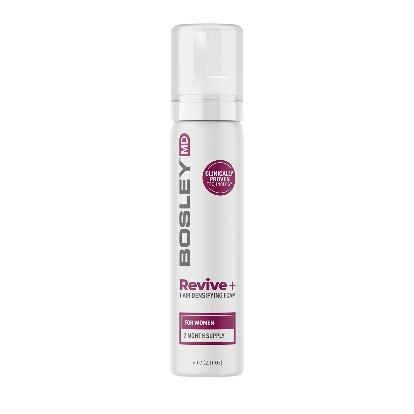 Bosley Revive+ Hair Densifying Foam For Women 60 g från Bosley – köp hos Apotek Hjärtat