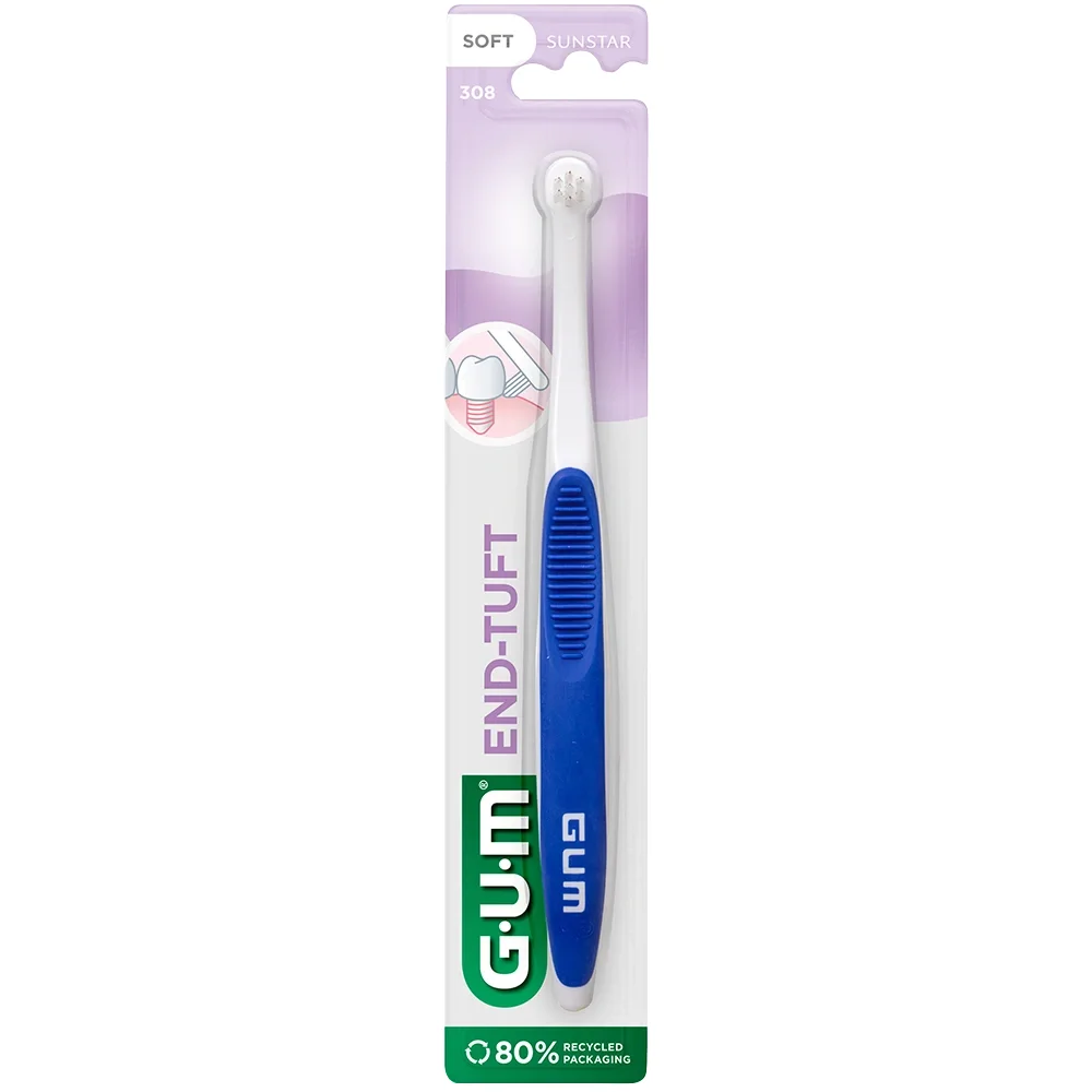 GUM End-Tuft Vinkelborste 1 st från GUM – köp hos Apotek Hjärtat