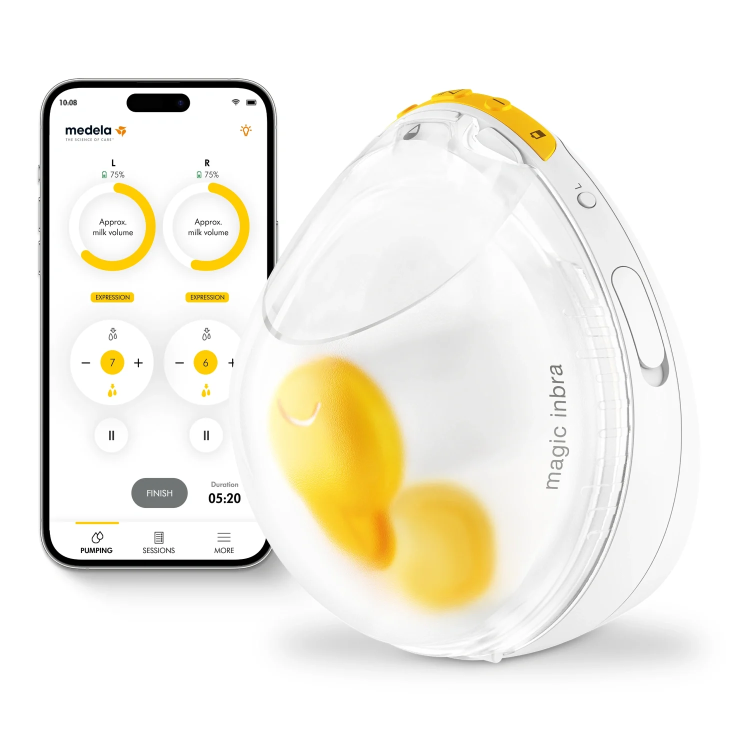 Medela Magic InBra Bärbar Bröstpump 1 st från Medela – köp hos Apotek Hjärtat
