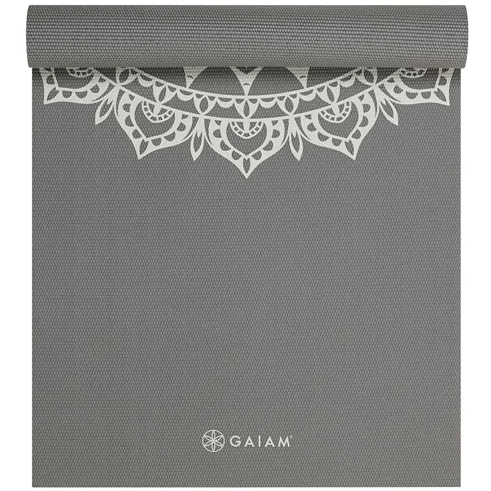 Gaiam Dark Greige Marrakesh Yoga Mat 5 mm Printed från Gaiam – köp hos Apotek Hjärtat