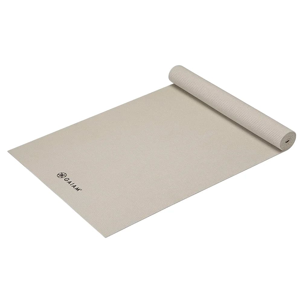 Gaiam Sandstone Yoga Mat 4 mm Solid från Gaiam – köp hos Apotek Hjärtat