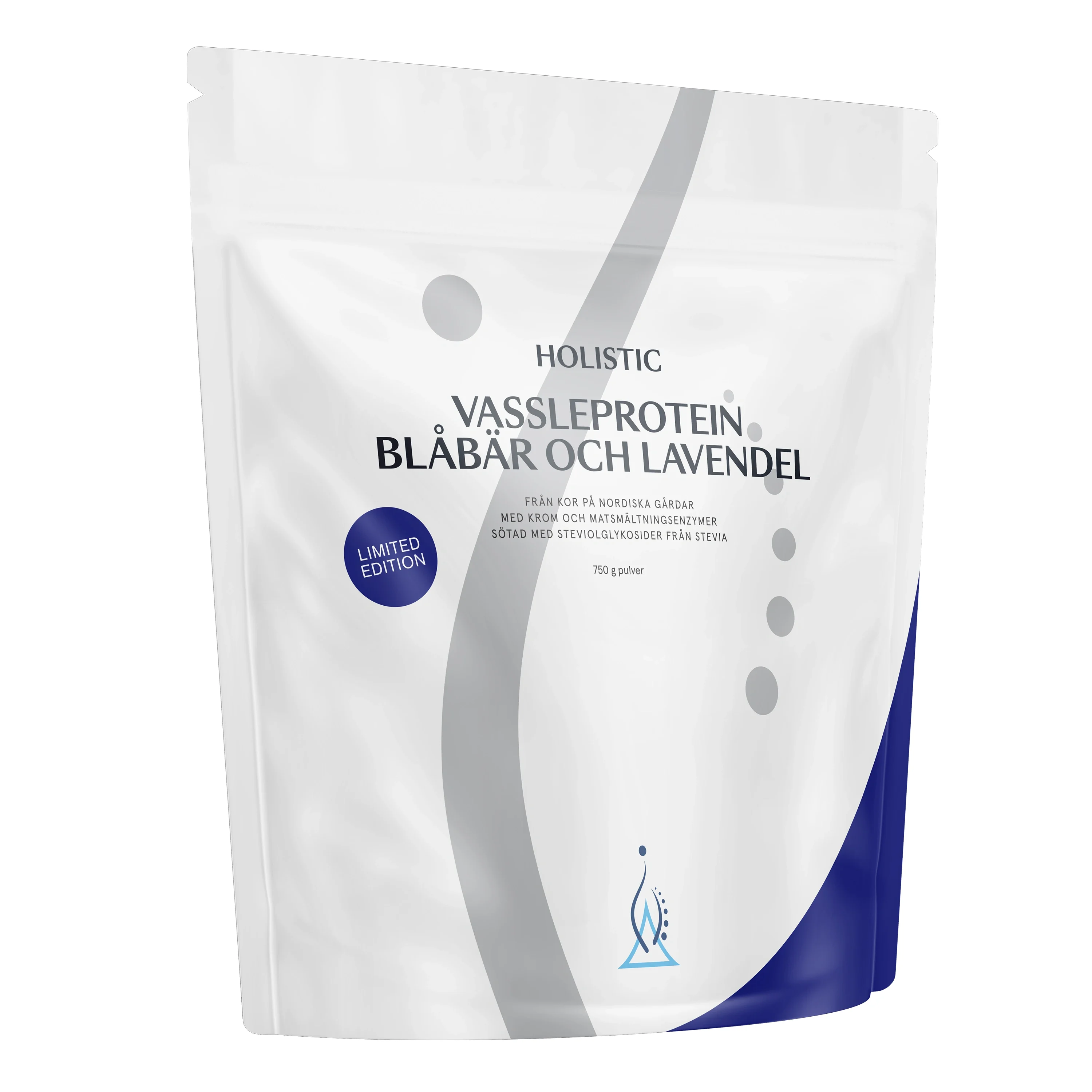 Holistic Vassleprotein blåbär och lavendel Limited Edition 750 g från Holistic – köp hos Apotek Hjärtat
