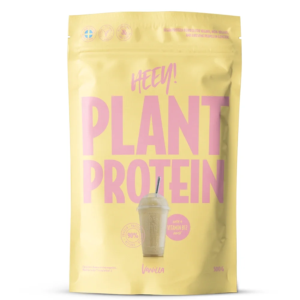 Heey! Veganskt Protein Vanilj 500 g från Heey! – köp hos Apotek Hjärtat