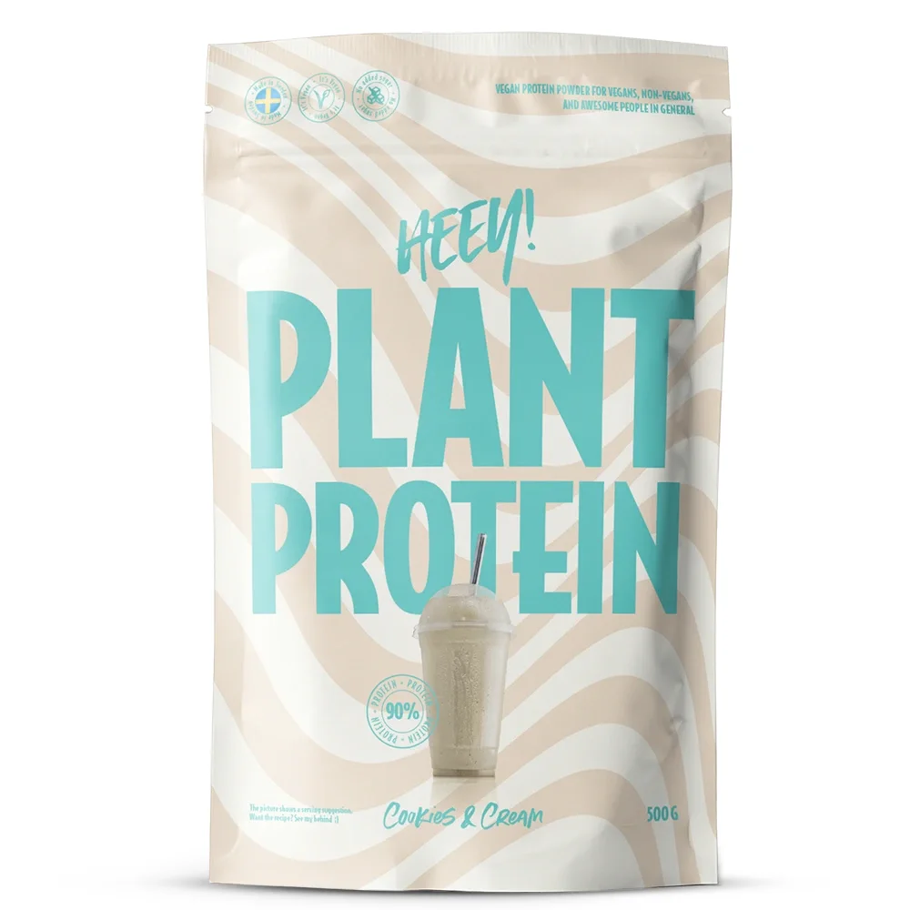 Heey! Veganskt Protein Cookies & Cream 500 g från Heey! – köp hos Apotek Hjärtat