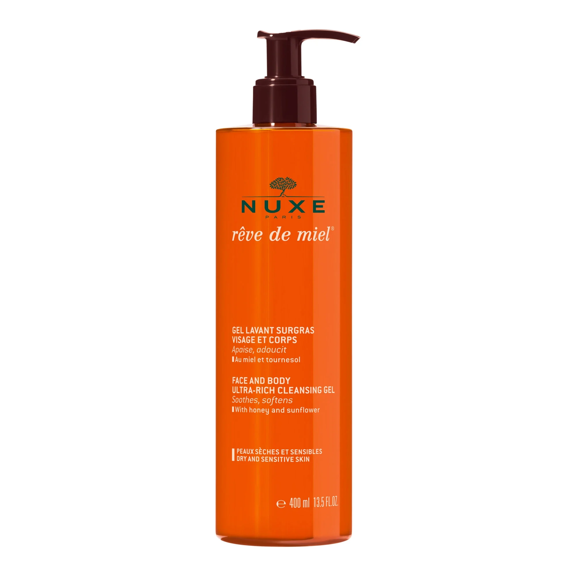 NUXE Rêve De Miel Face and Body Ultra-rich Cleansing Gel 400 ml från NUXE - köp hos Apotek Hjärtat