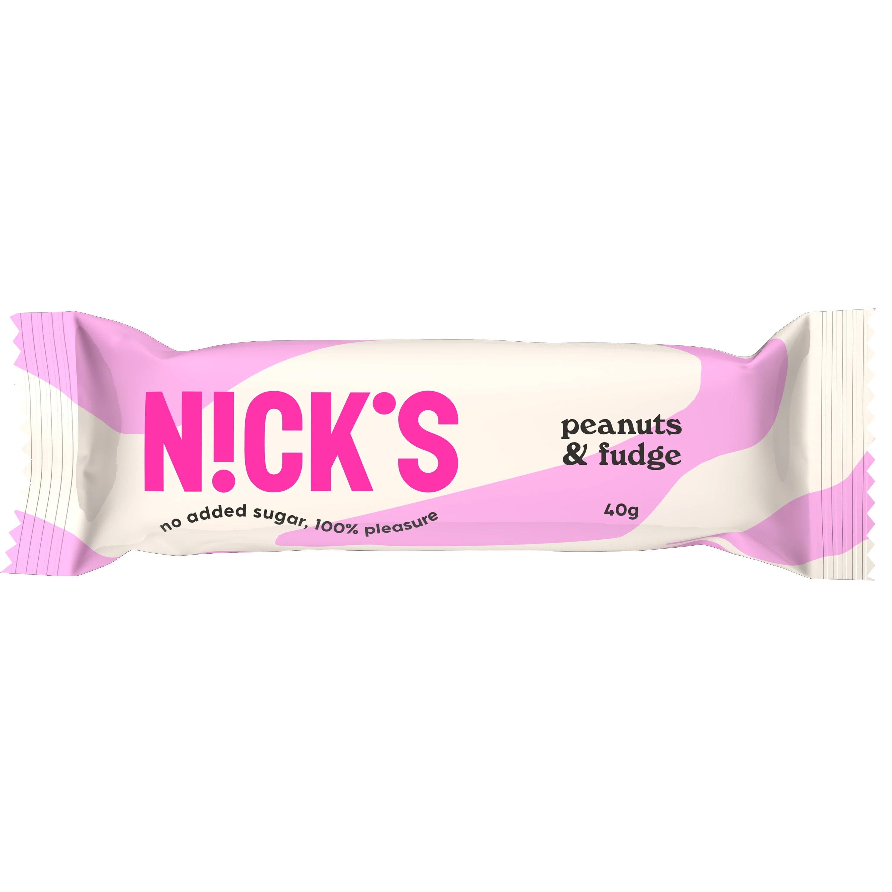 NICK'S Peanuts n' Fudge Chocolatebar 40 g från Nicks – köp hos Apotek Hjärtat