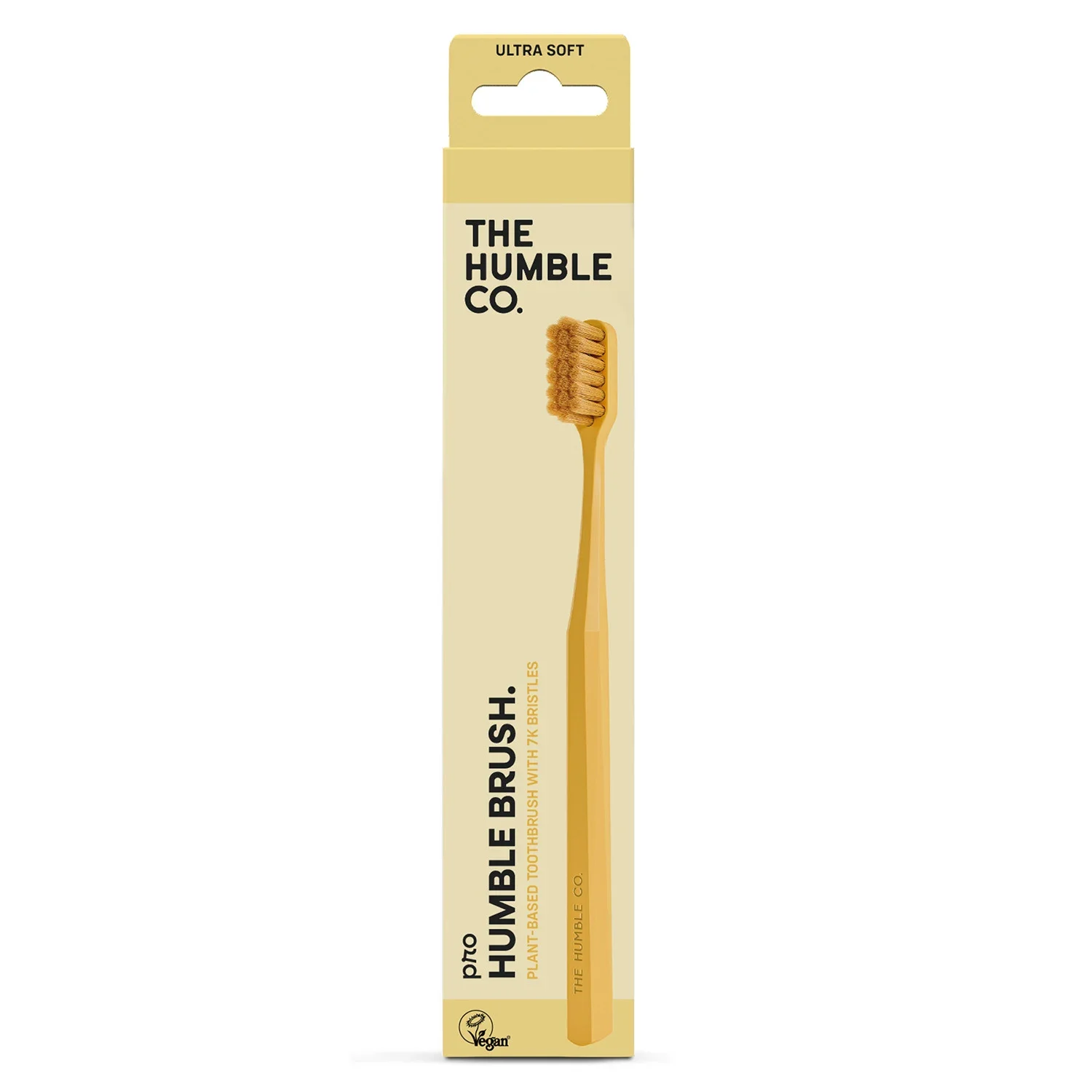 The Humble Co. Pro Brush Ultra Soft Yellow från The Humble Co. – köp hos Apotek Hjärtat