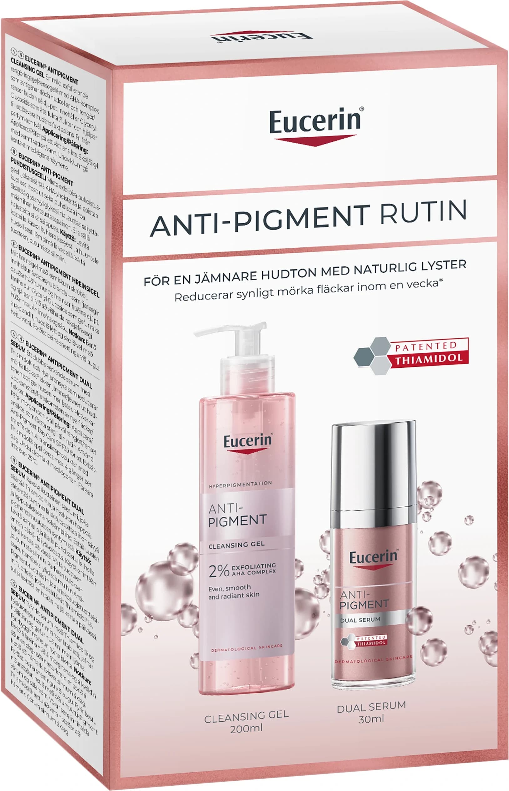 Eucerin Anti-Pigment Cleansing Gel + Dual Serum Gift Set 200 + 30 ml från Eucerin – köp hos Apotek Hjärtat