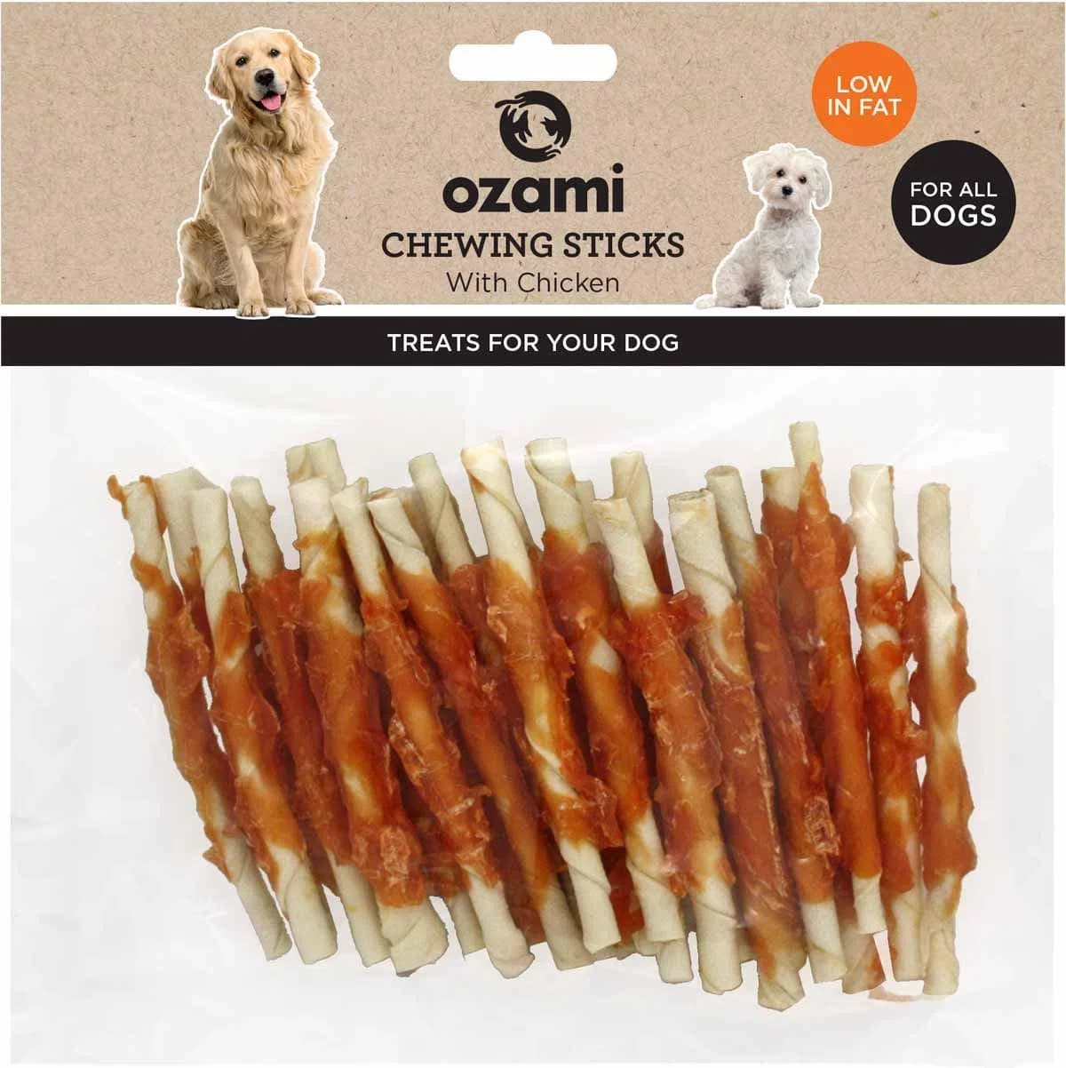 Ozami Chewing Stick With Chicken 12,5cm 320g från Ozami – köp hos Apotek Hjärtat