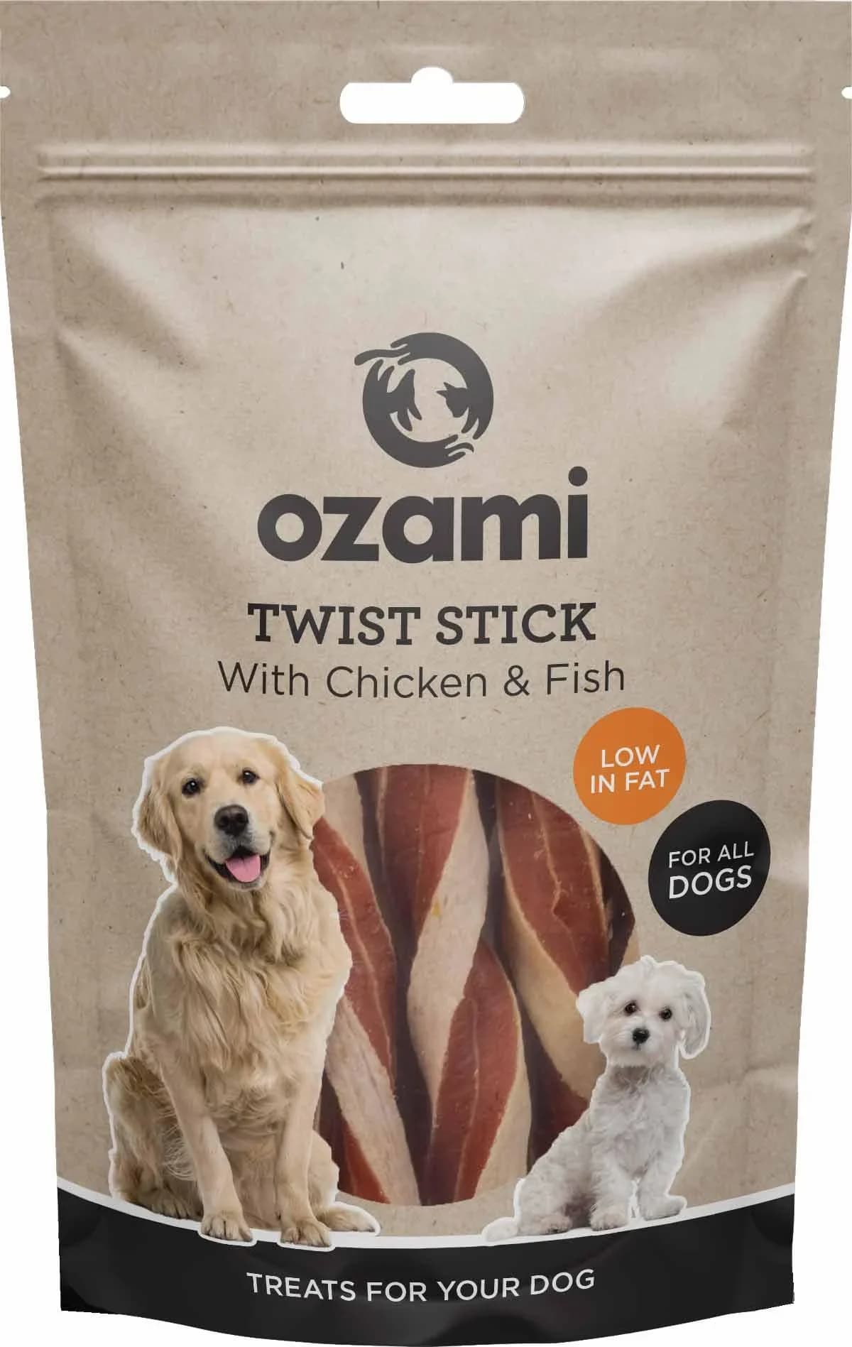 Ozami Chicken Twist Stick 100g från Ozami – köp hos Apotek Hjärtat