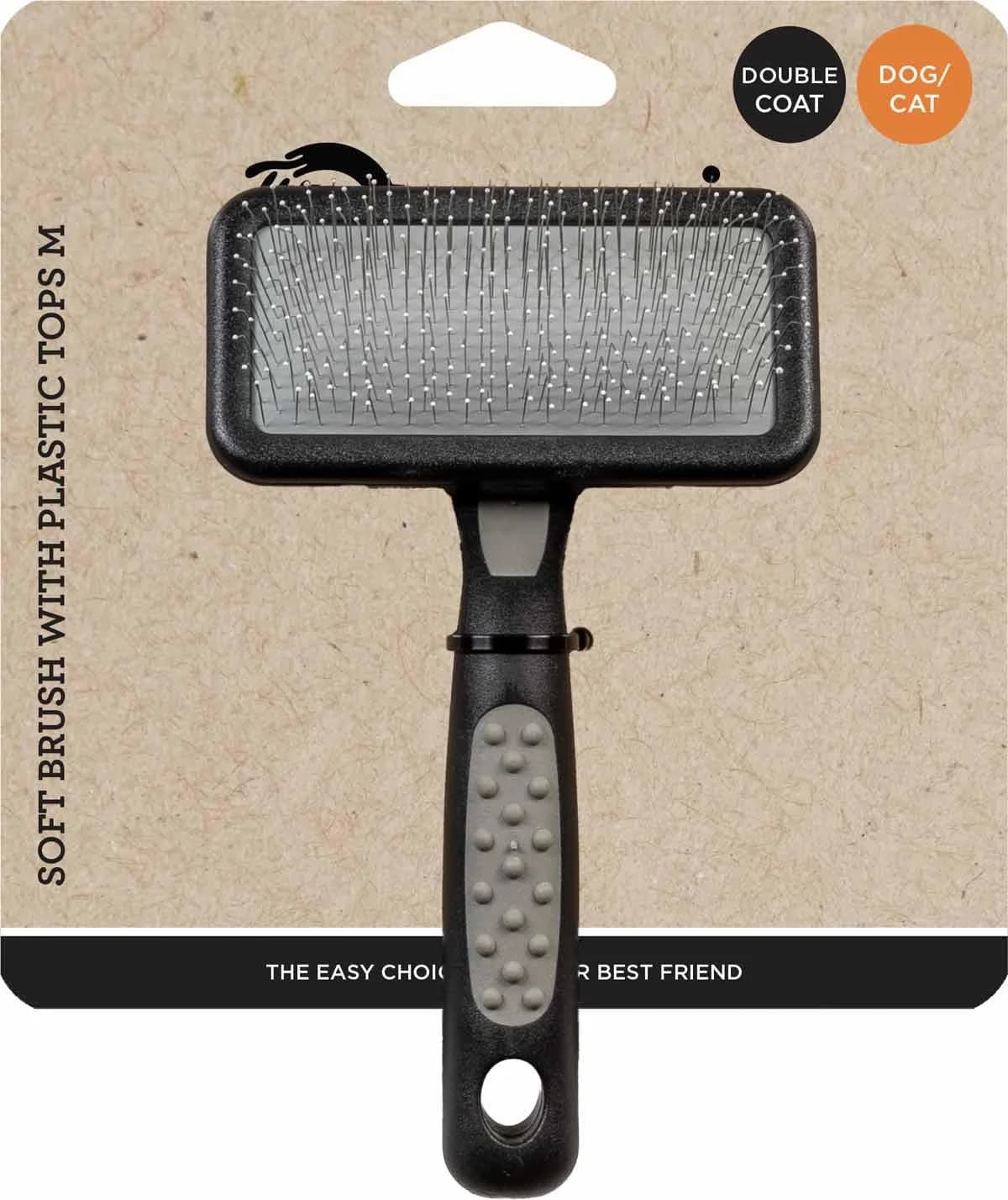 Ozami Soft Brush with Plastic Tops Medium 14,5x9x3cm från Ozami – köp hos Apotek Hjärtat