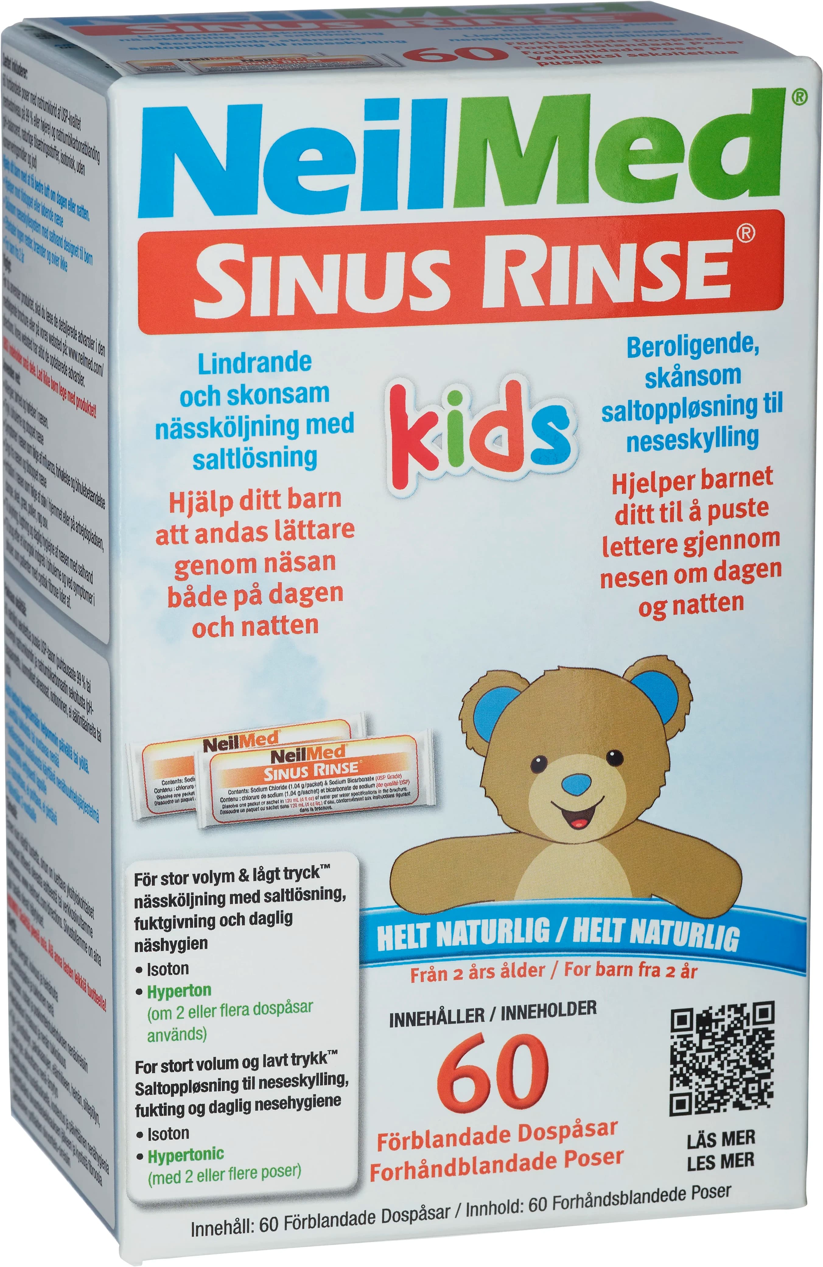 NeilMed Sinus Rinse Kids Saltpåsar Refill 60st från NeilMed – köp hos Apotek Hjärtat