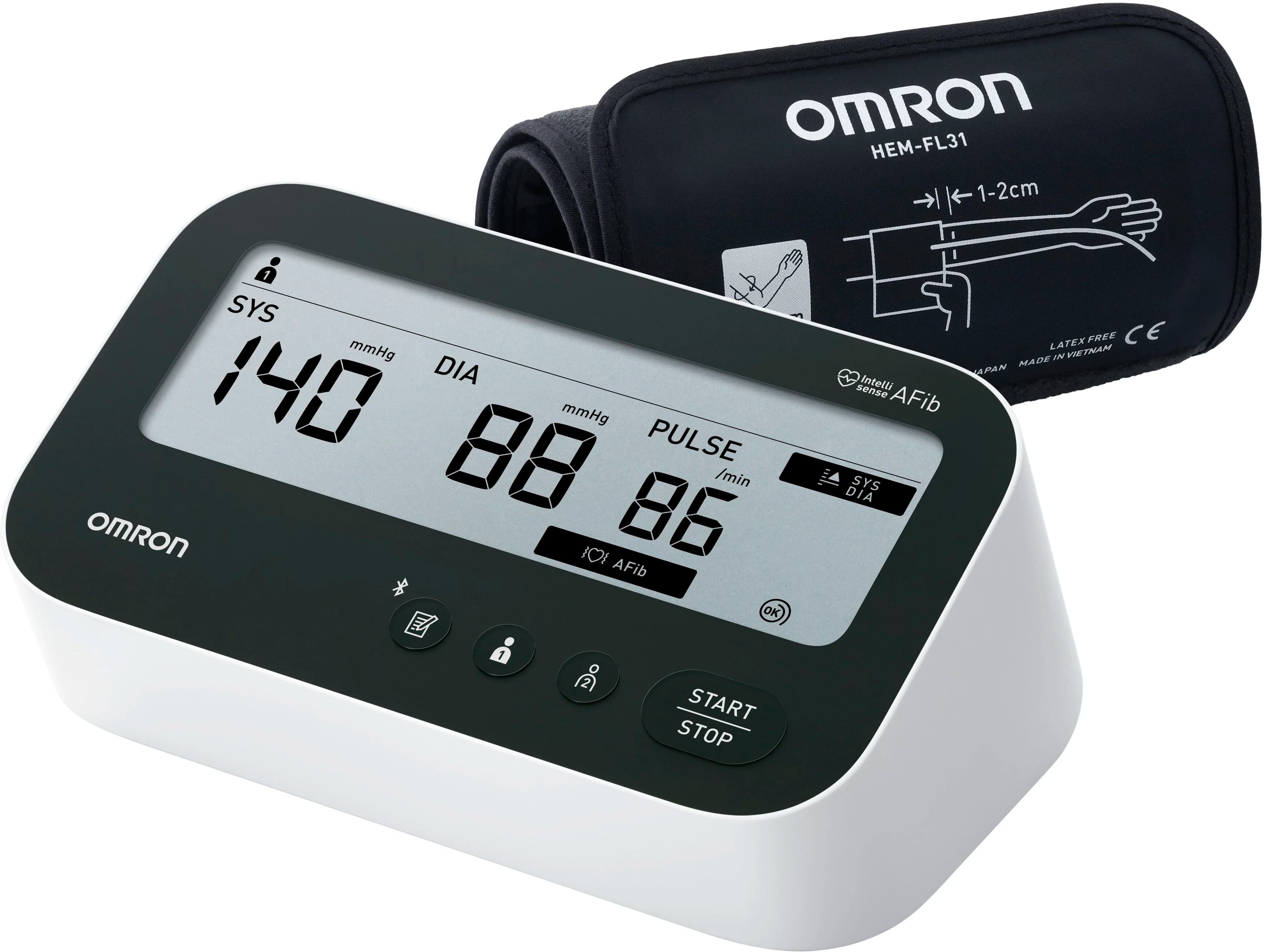 Omron M4 Connect AF Blodtrycksmätare (HEM-7196T1-FLE) från Omron – köp hos Apotek Hjärtat