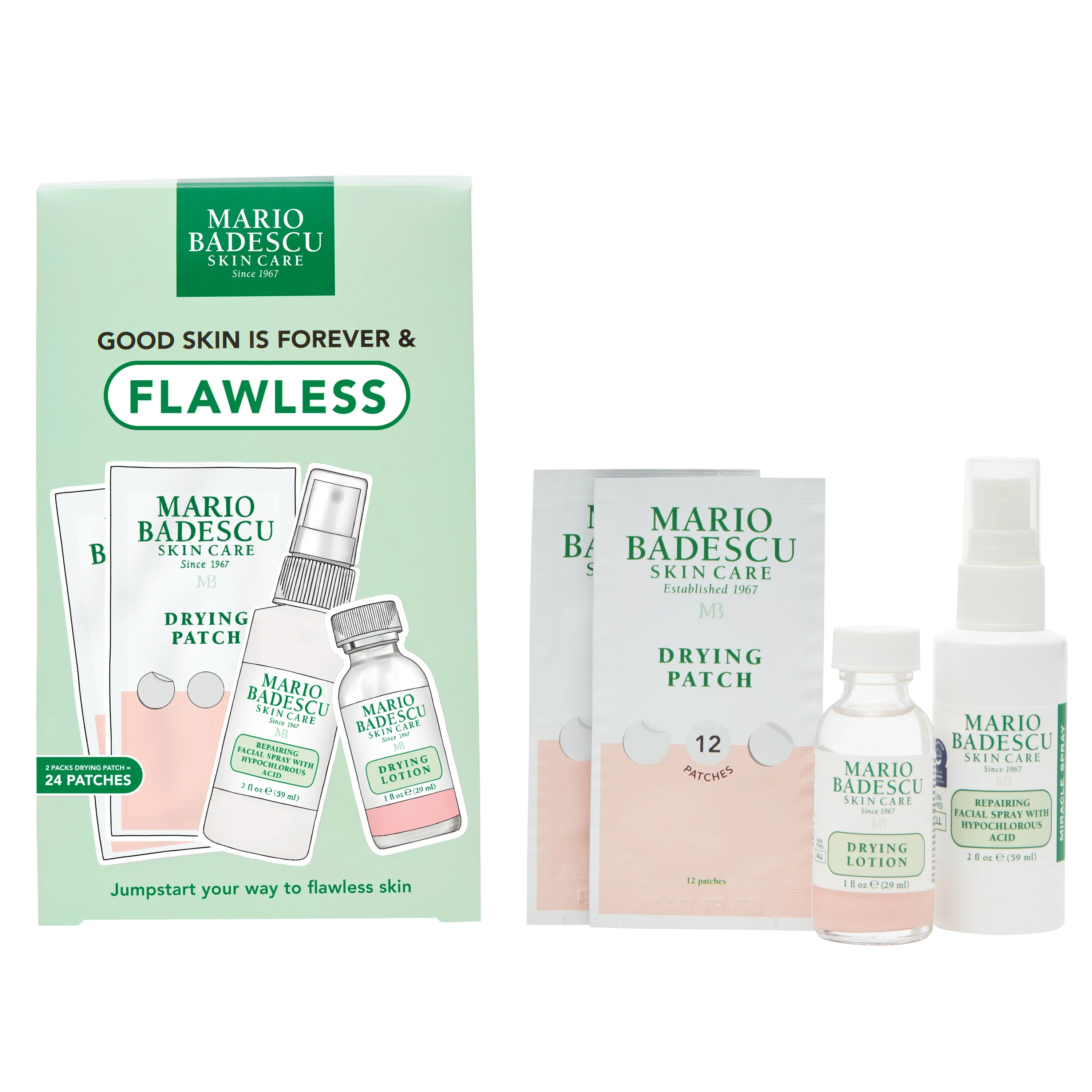 Mario Badescu Good Skin Is Forever & Flawless Kit från Mario Badescu – köp hos Apotek Hjärtat