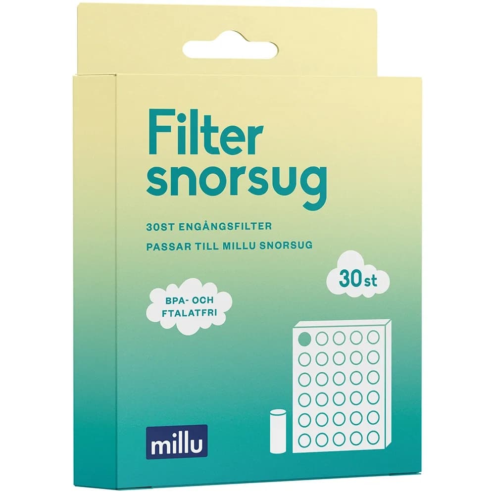 Millu Filter Till Snorsug 30 st från Millu – köp hos Apotek Hjärtat