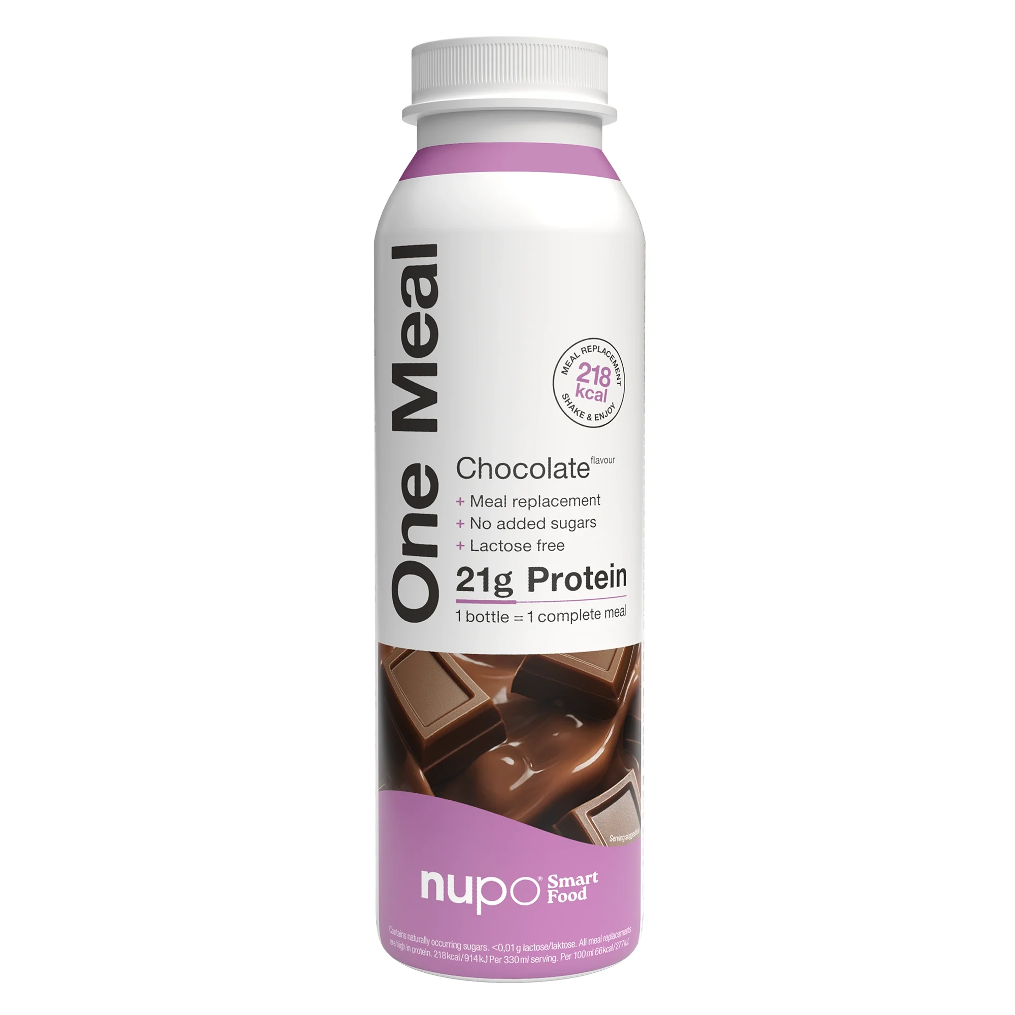 Nupo One Meal +Prime RTD Chocolate Laktosfri 330 ml från Nupo – köp hos Apotek Hjärtat