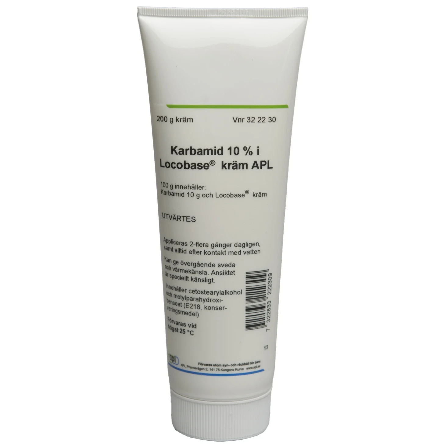 Karbamid 10% i Locobase® Kräm APL 200 g från APL – köp hos Apotek Hjärtat