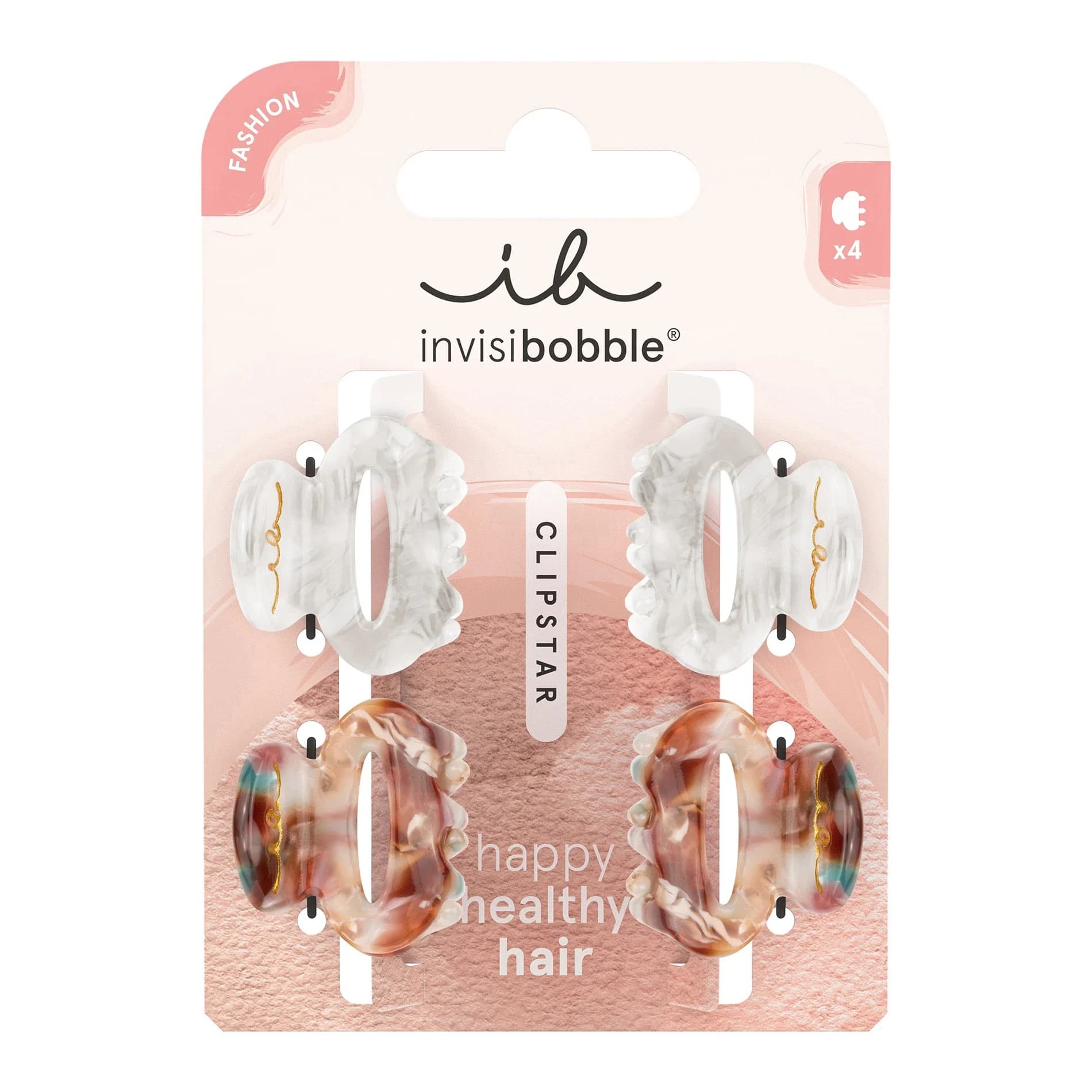 Invisibobble Clipstar Petit Bijoux S 4 st från Invisibobble – köp hos Apotek Hjärtat