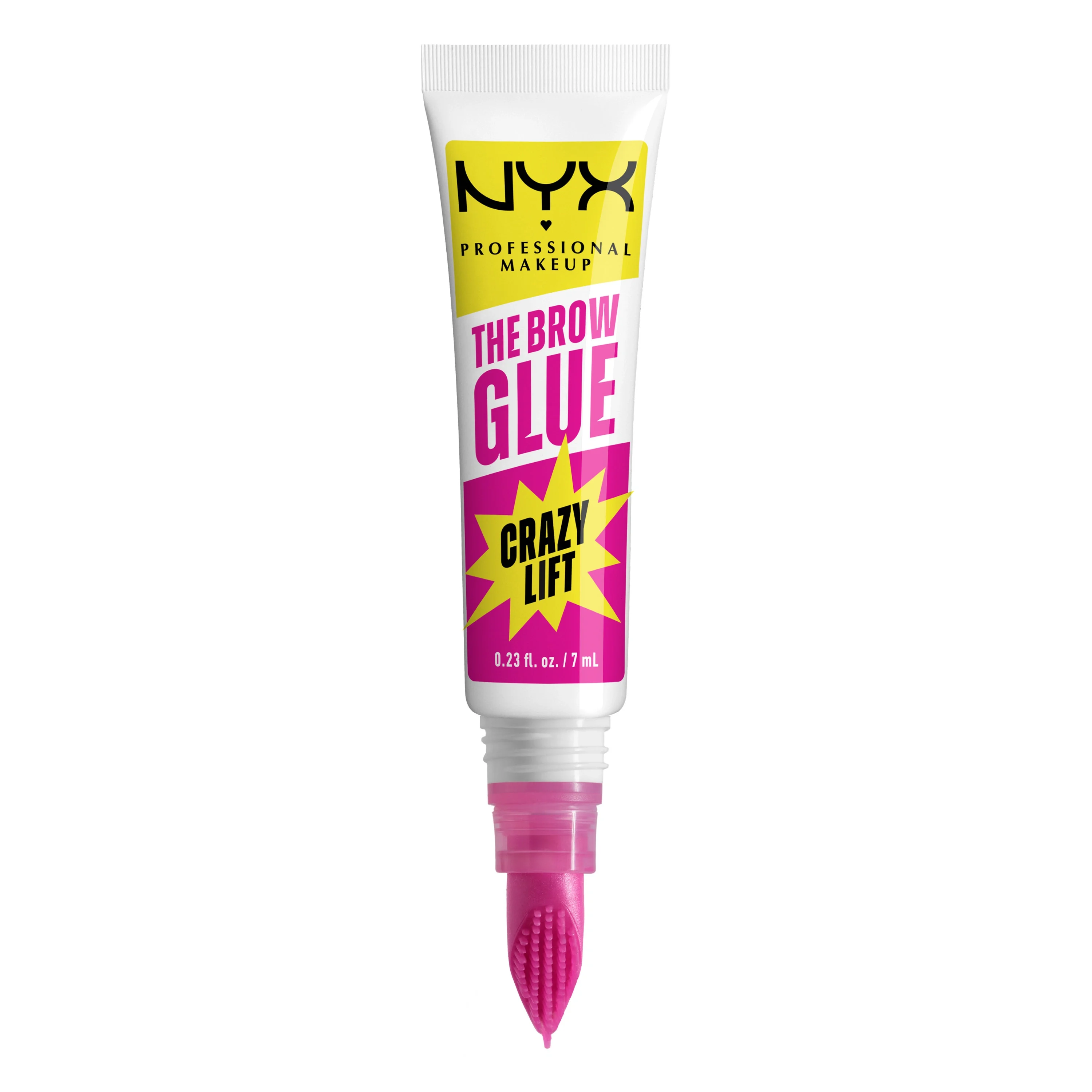 NYX Professional Makeup The Brow Glue Crazy Lift 01 Transparent 7 ml från NYX Professional Makeup – köp hos Apotek Hjärtat