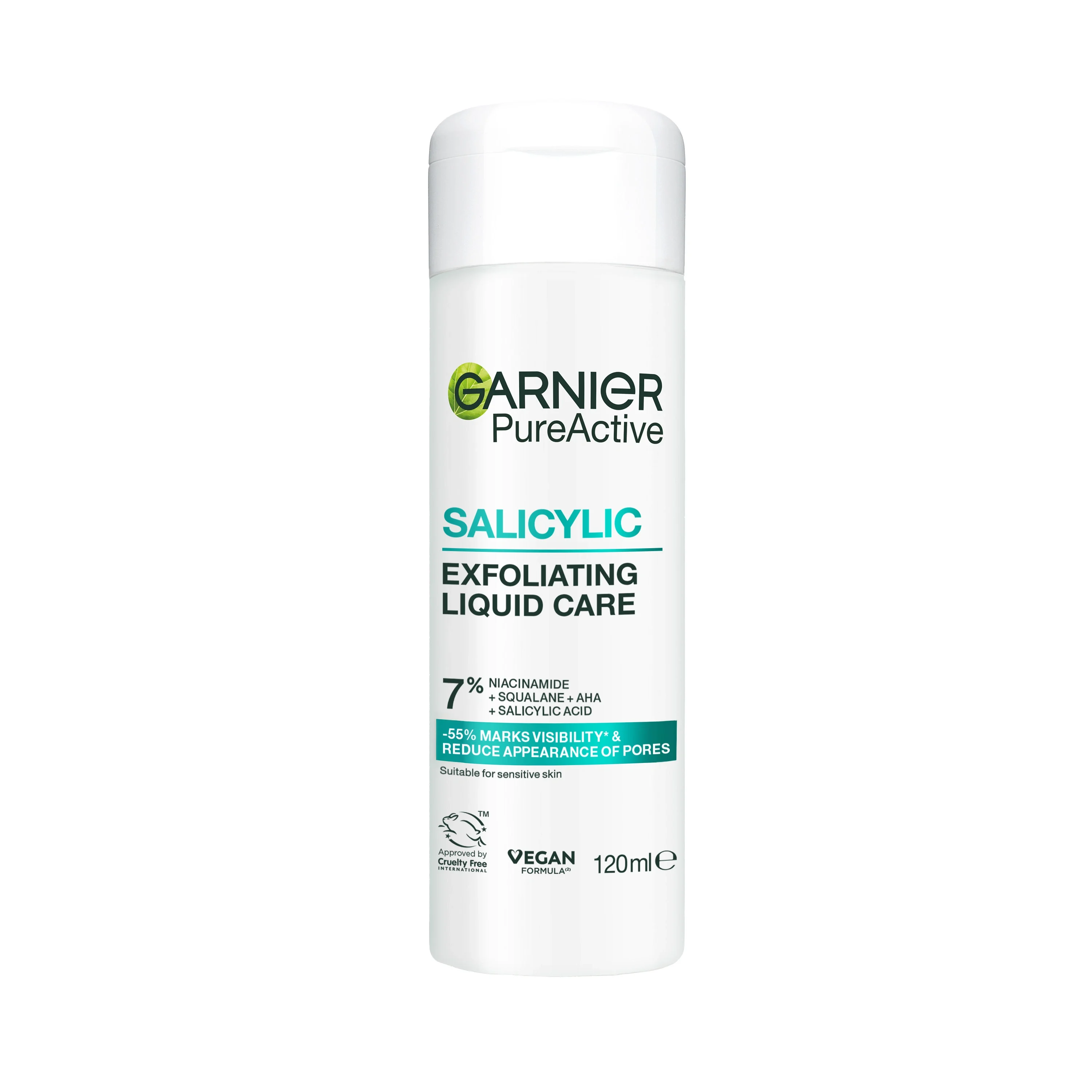Garnier PureActive Exfoliating Liquid Care 120 ml från Garnier – köp hos Apotek Hjärtat