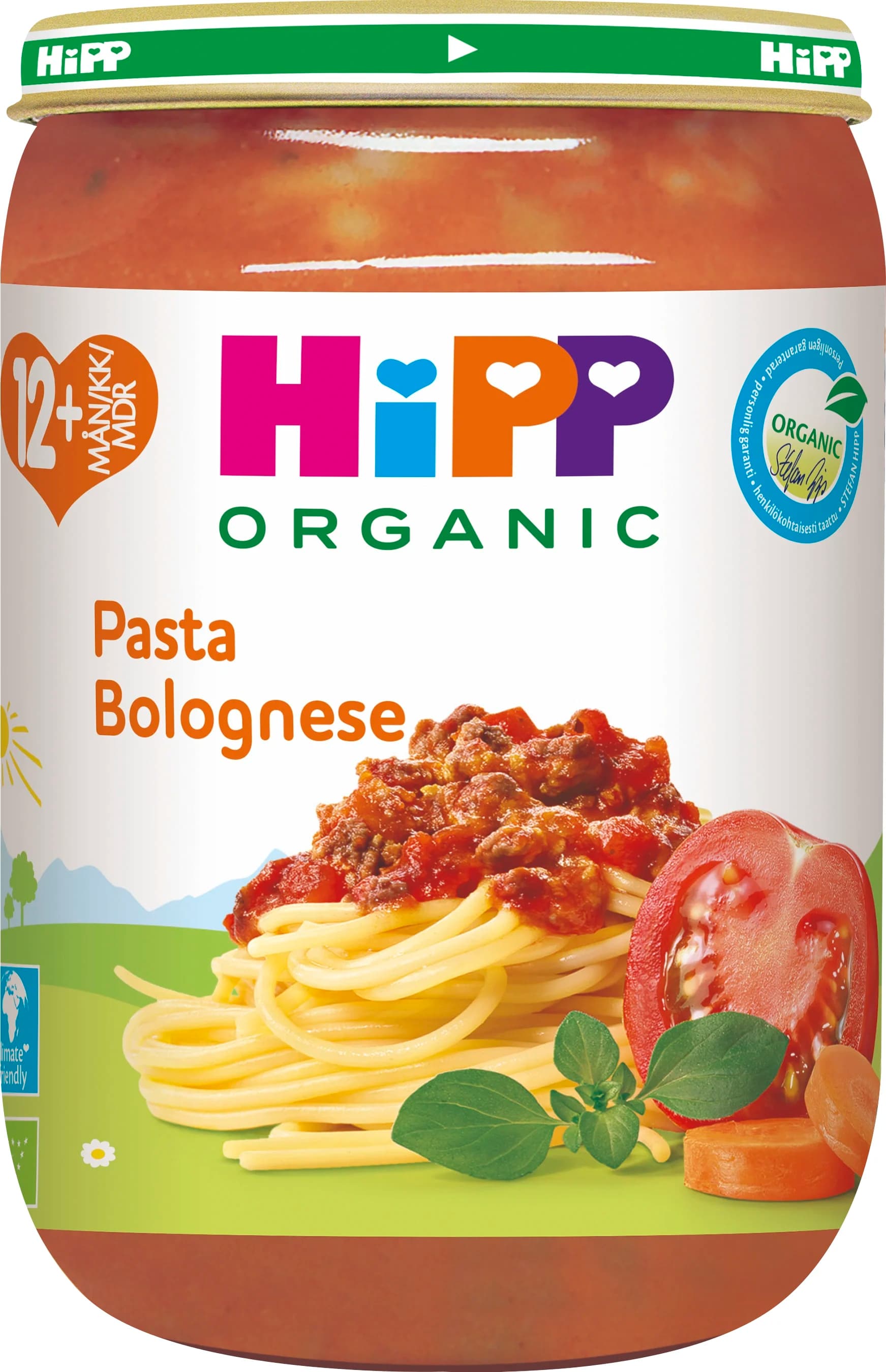 HiPP Pasta Bolognese 12 mån 220 g från HiPP – köp hos Apotek Hjärtat