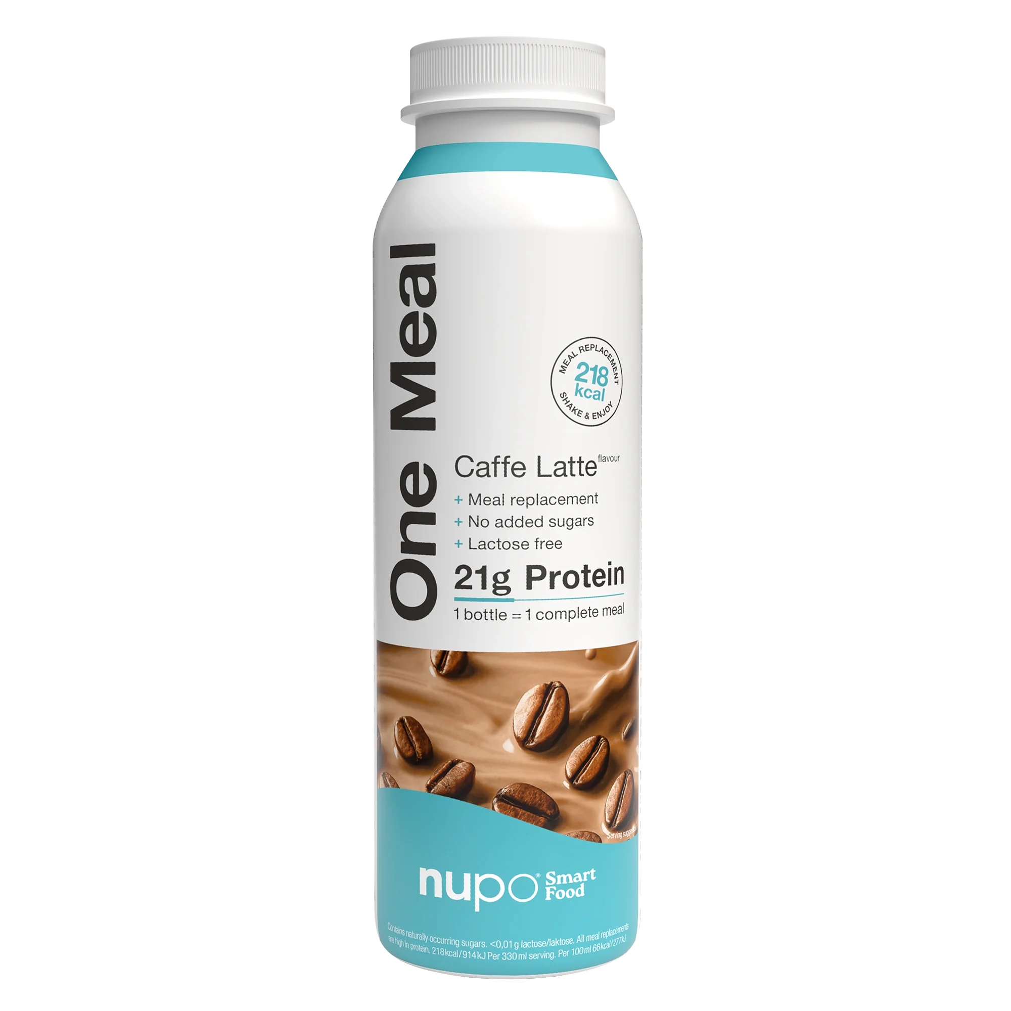 Nupo One Meal +Prime Caffe Latte Laktosfri 330ml från Nupo – köp hos Apotek Hjärtat