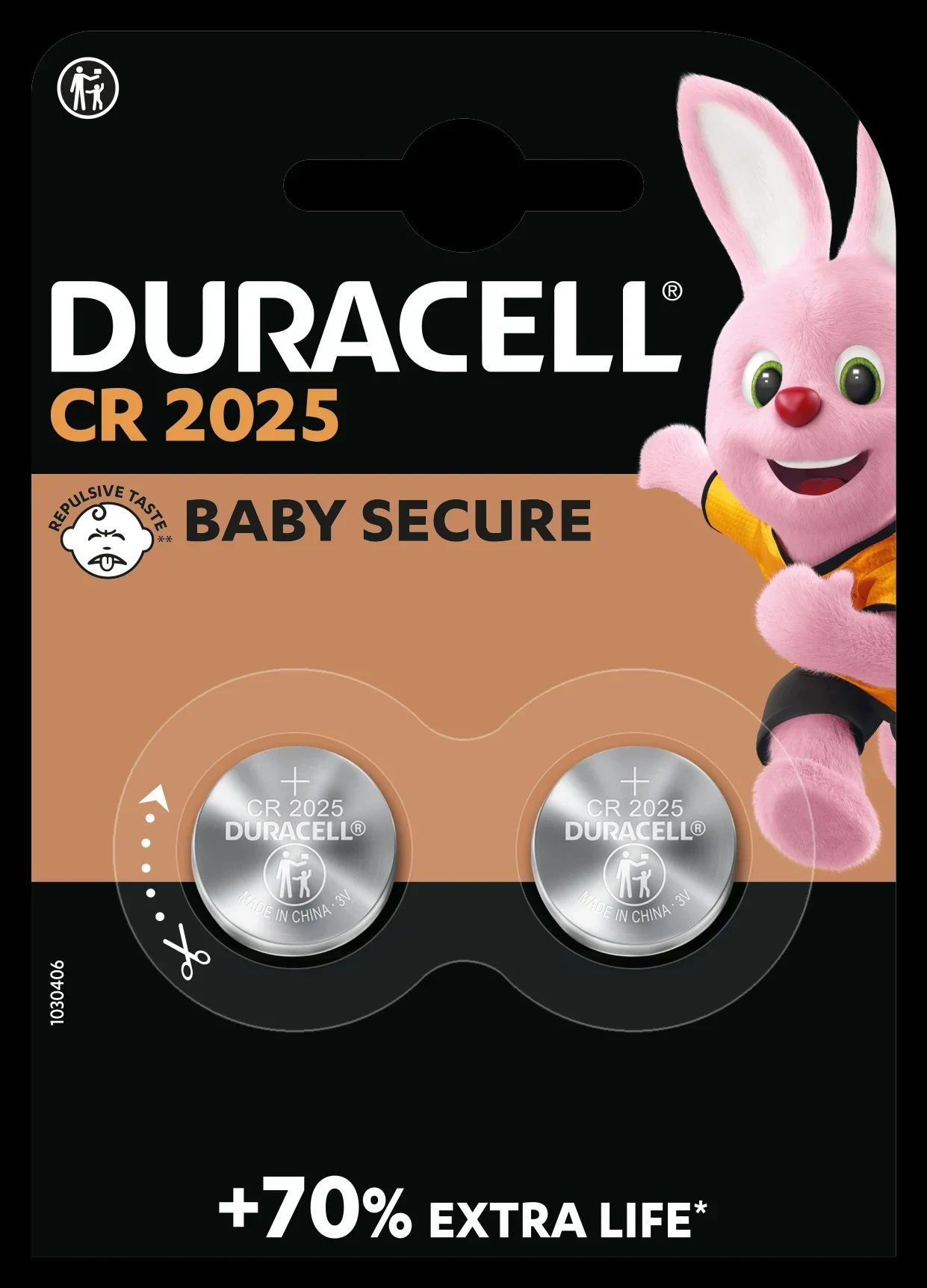 Duracell Litiumbatteri CR2025, 2 st från Duracell – köp hos Apotek Hjärtat