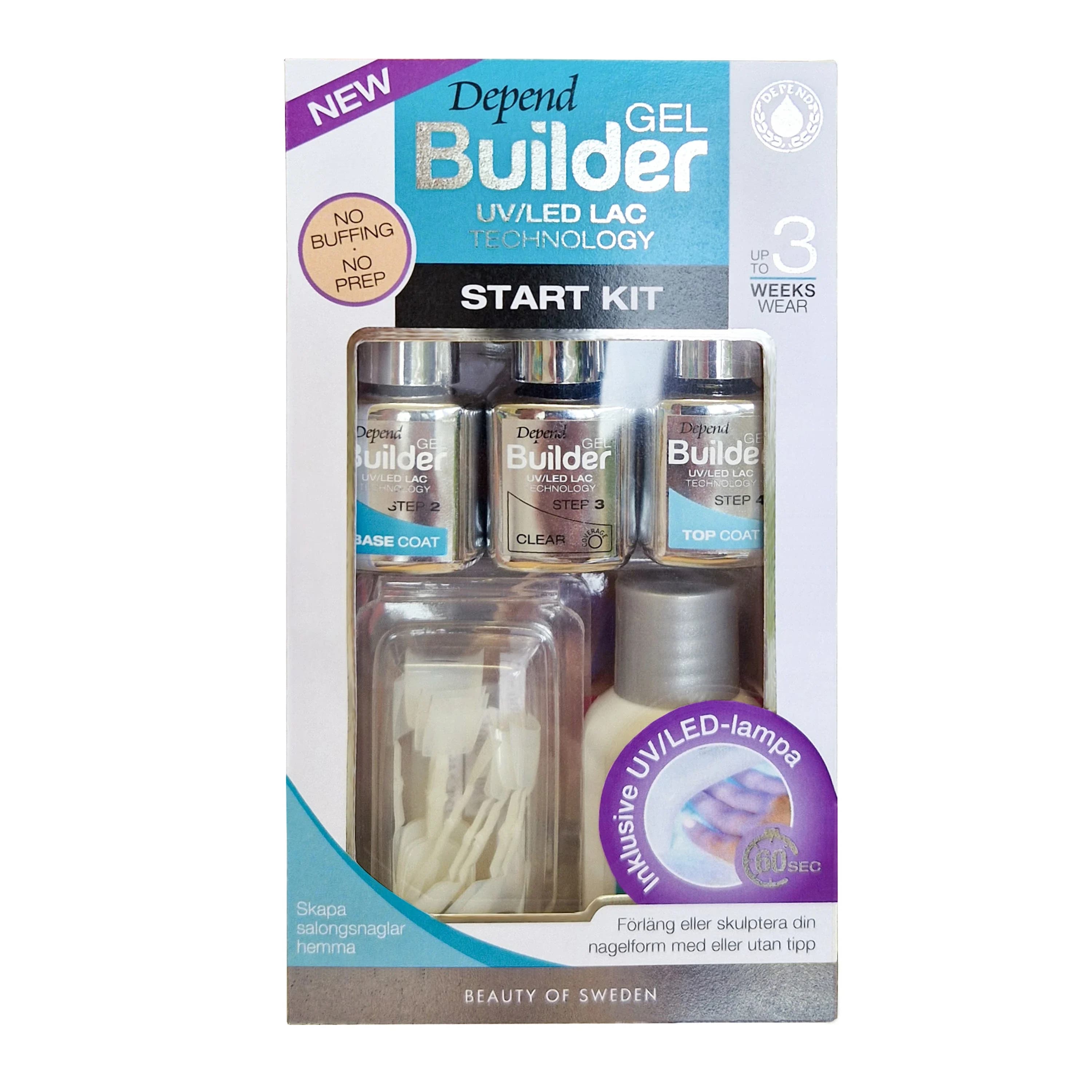 Depend Gel Builder Startkit från Depend – köp hos Apotek Hjärtat